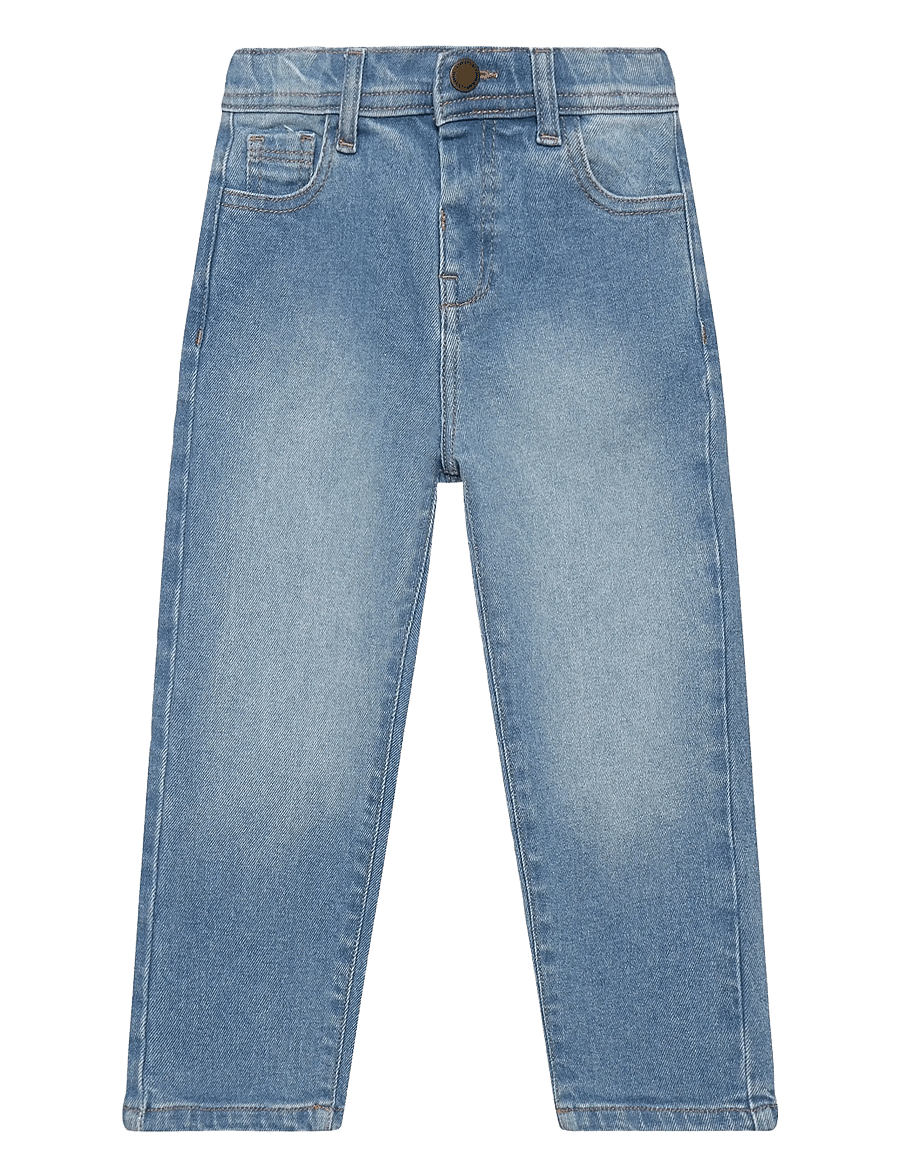 En Fant - Jeans Denim - tiesaus kirpimo džinsai - light blue denim - 1