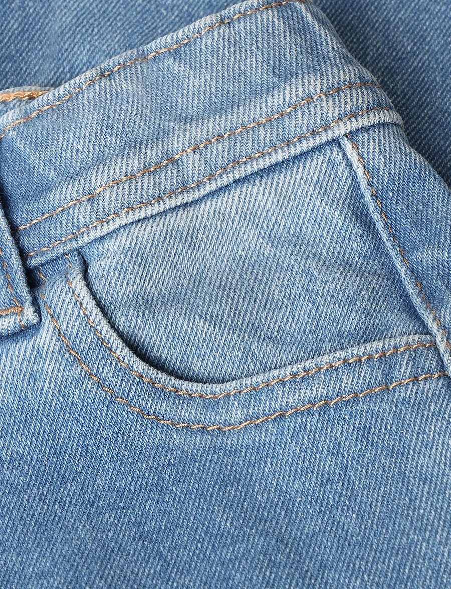 En Fant - Jeans Denim - tiesaus kirpimo džinsai - light blue denim - 5
