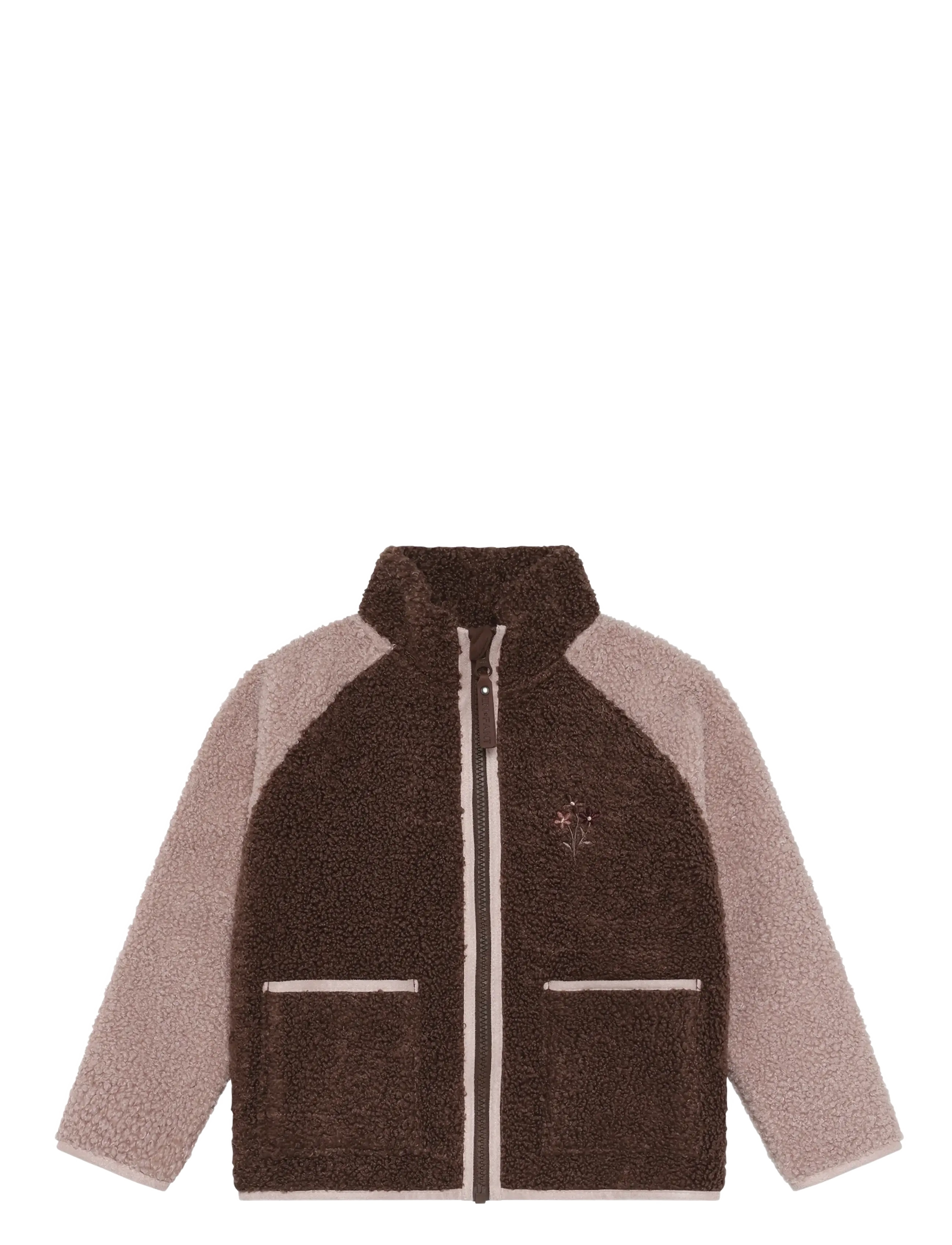 En Fant Jacket Teddy - Fleecejackor - CHESTNUT / multi