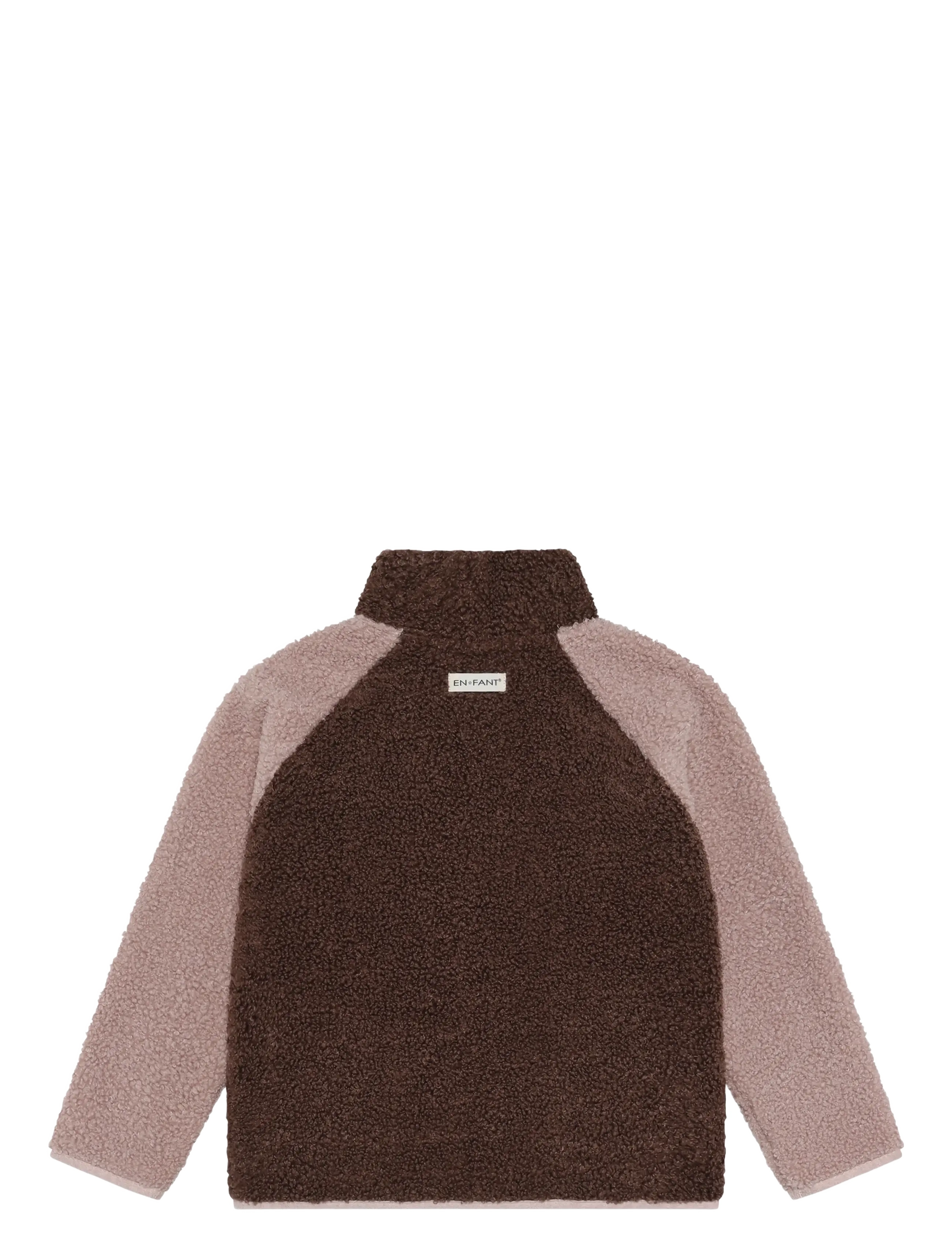 En Fant - Jacket Teddy - fleecejackor - chestnut - 1