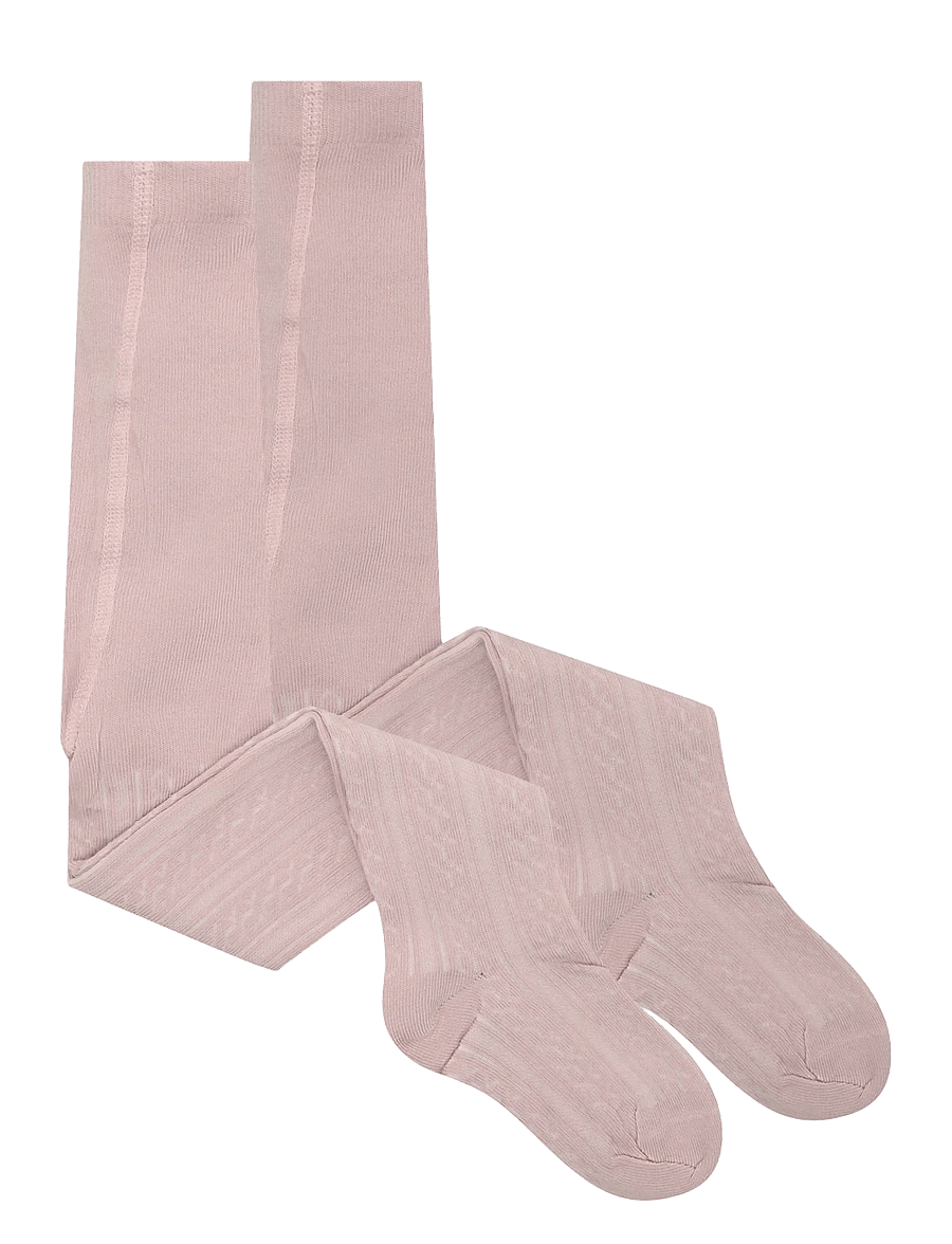 En Fant - Stockings 2-pack - strumpbyxor - adobe rose - 0