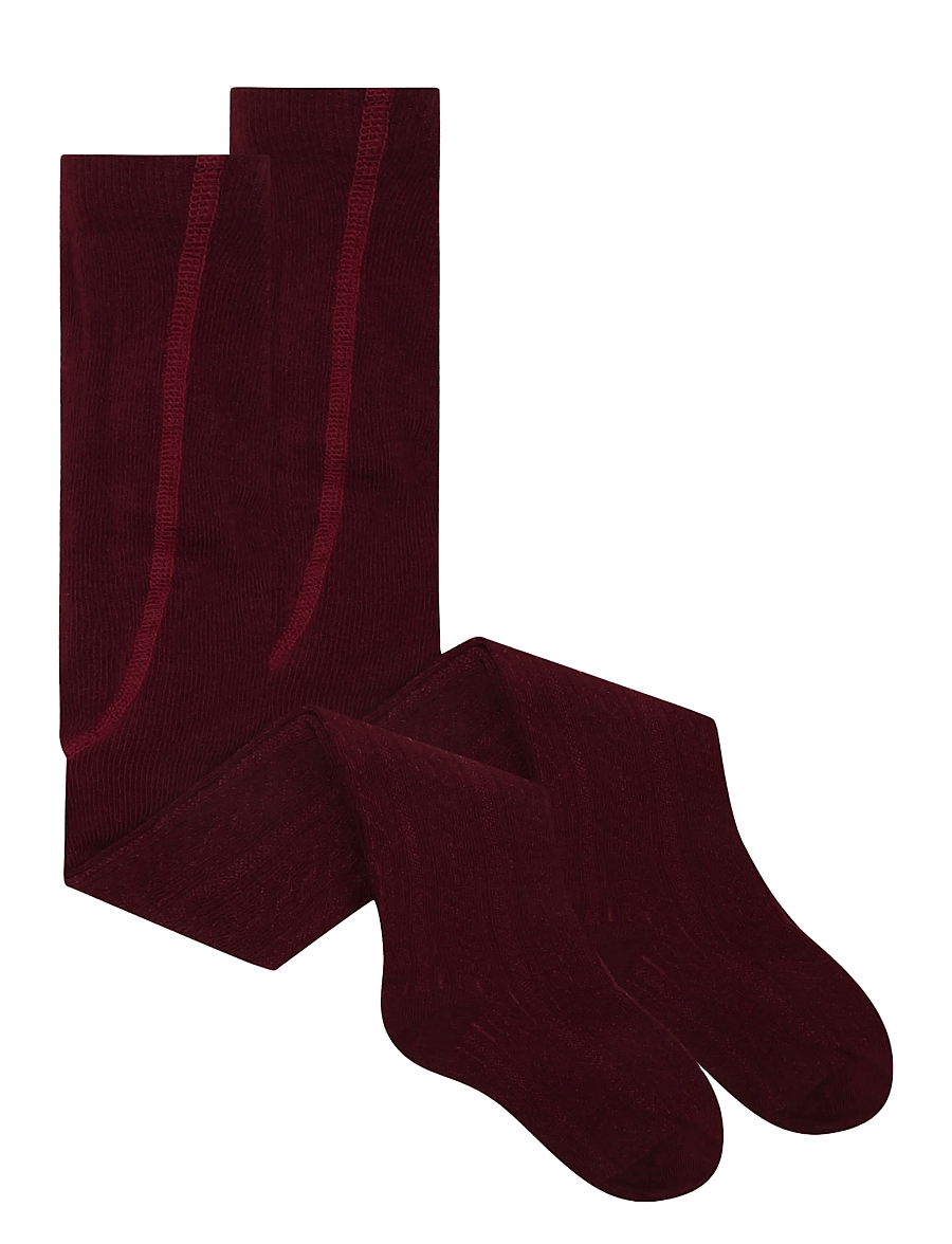 En Fant - Stockings 2-pack - strumpfhosen - burgundy - 0