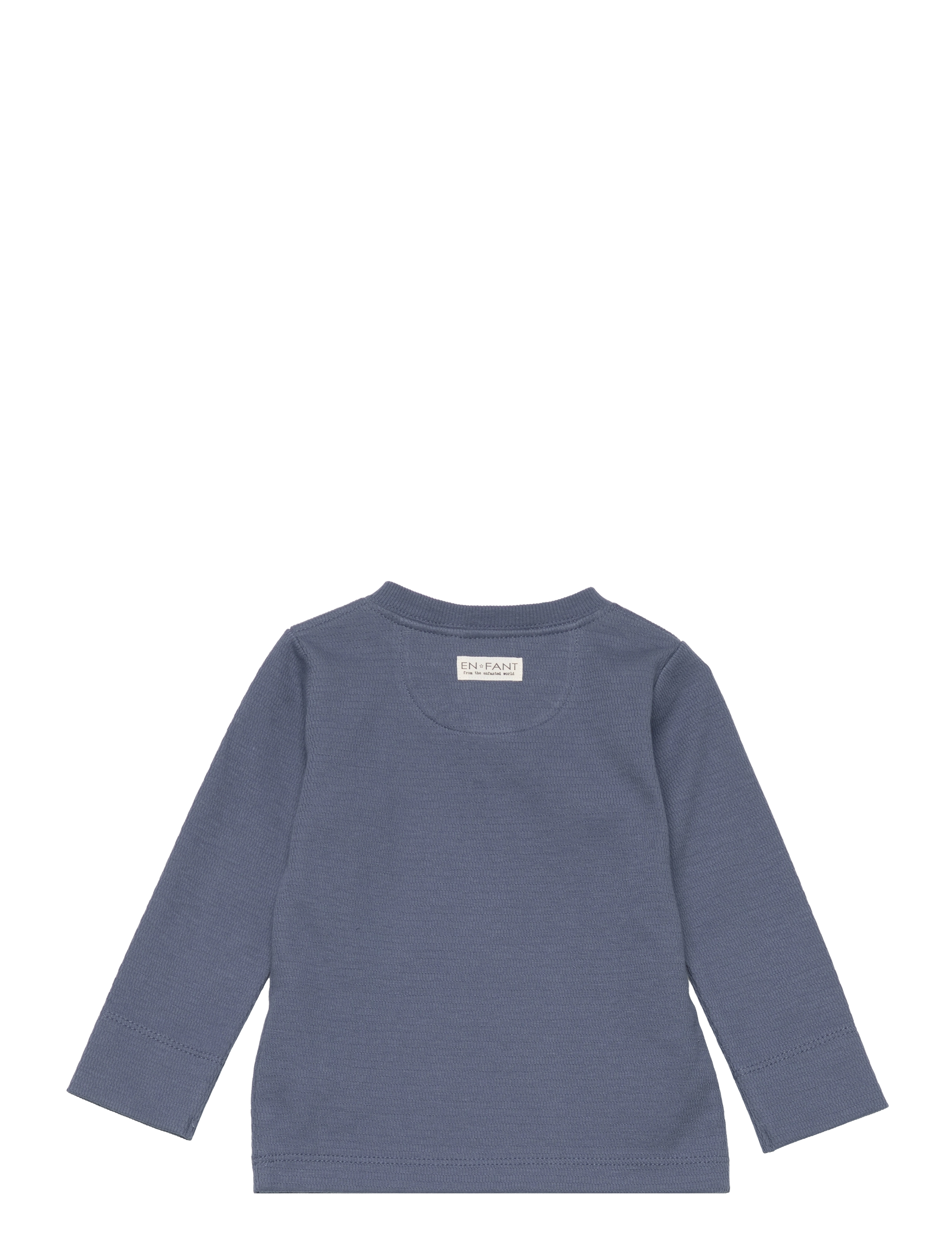 En Fant - T-shirt LS Jacquard - bering sea - 1