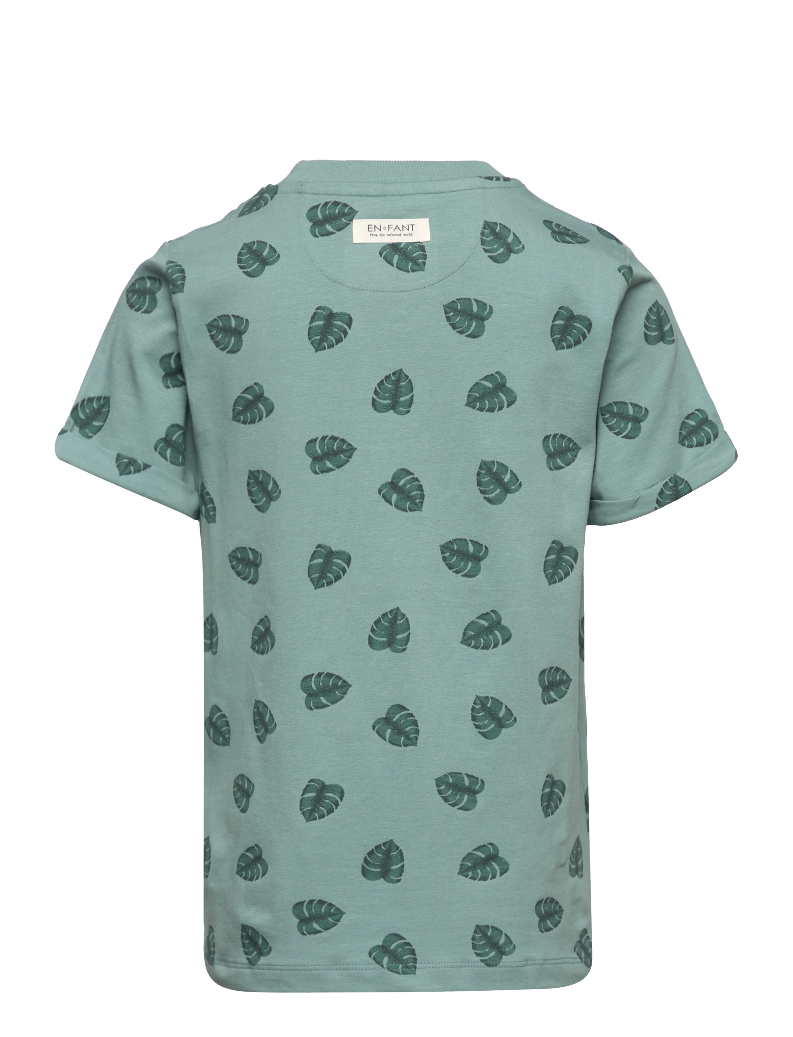 En Fant - T-shirt SS AOP - mineral blue - 1