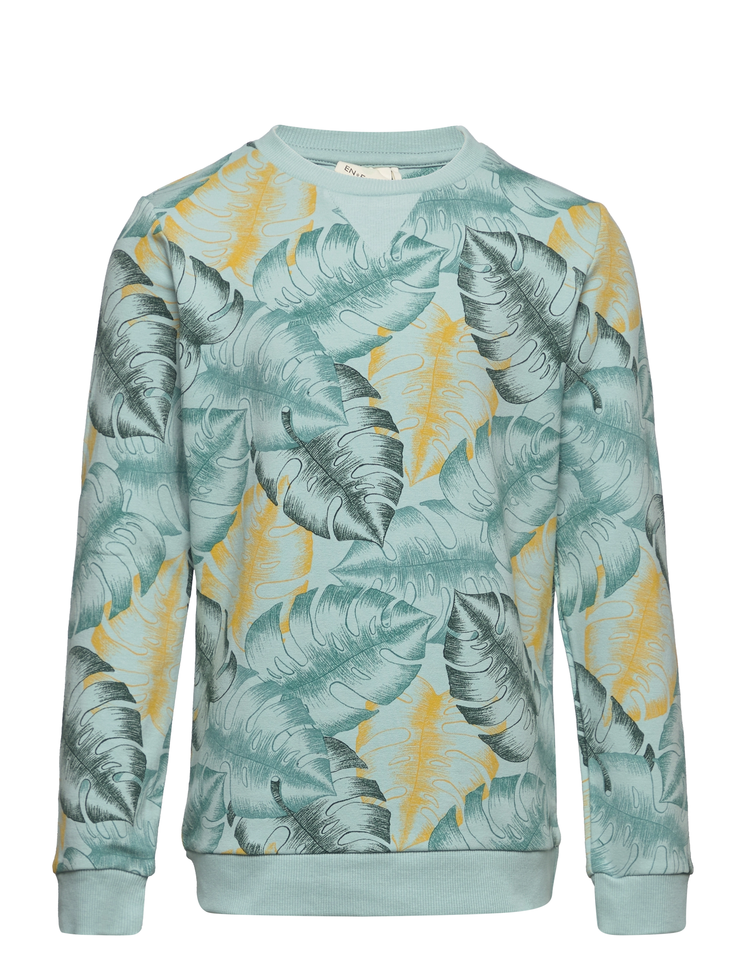 En Fant - Pullover AOP Sweat - gray mist - 0