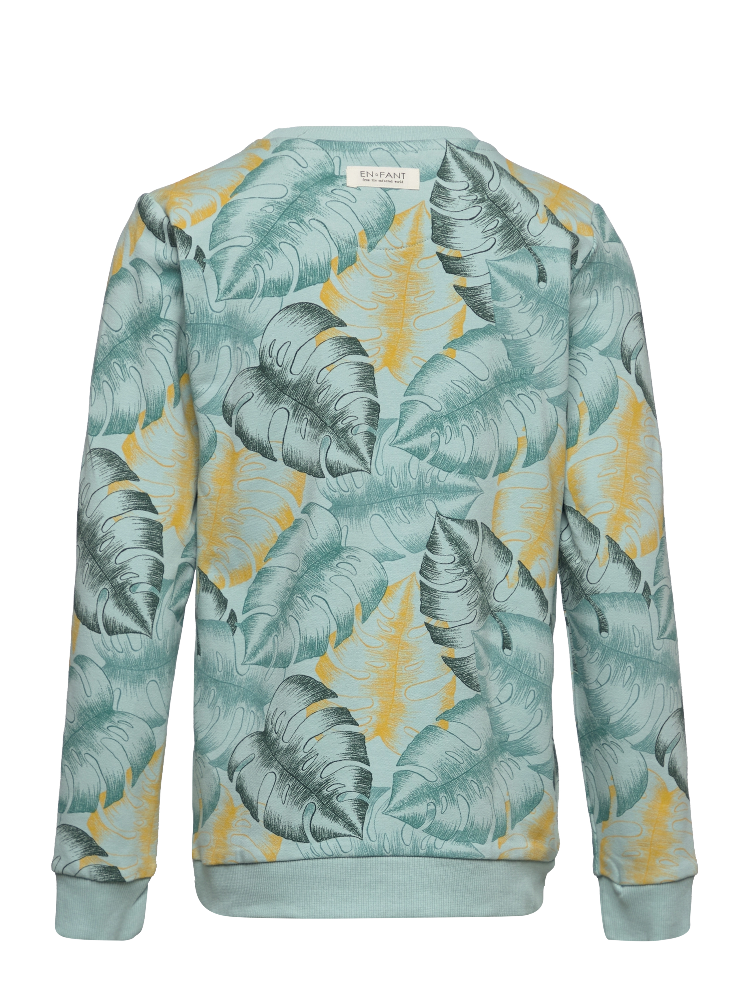 En Fant - Pullover AOP Sweat - gray mist - 1