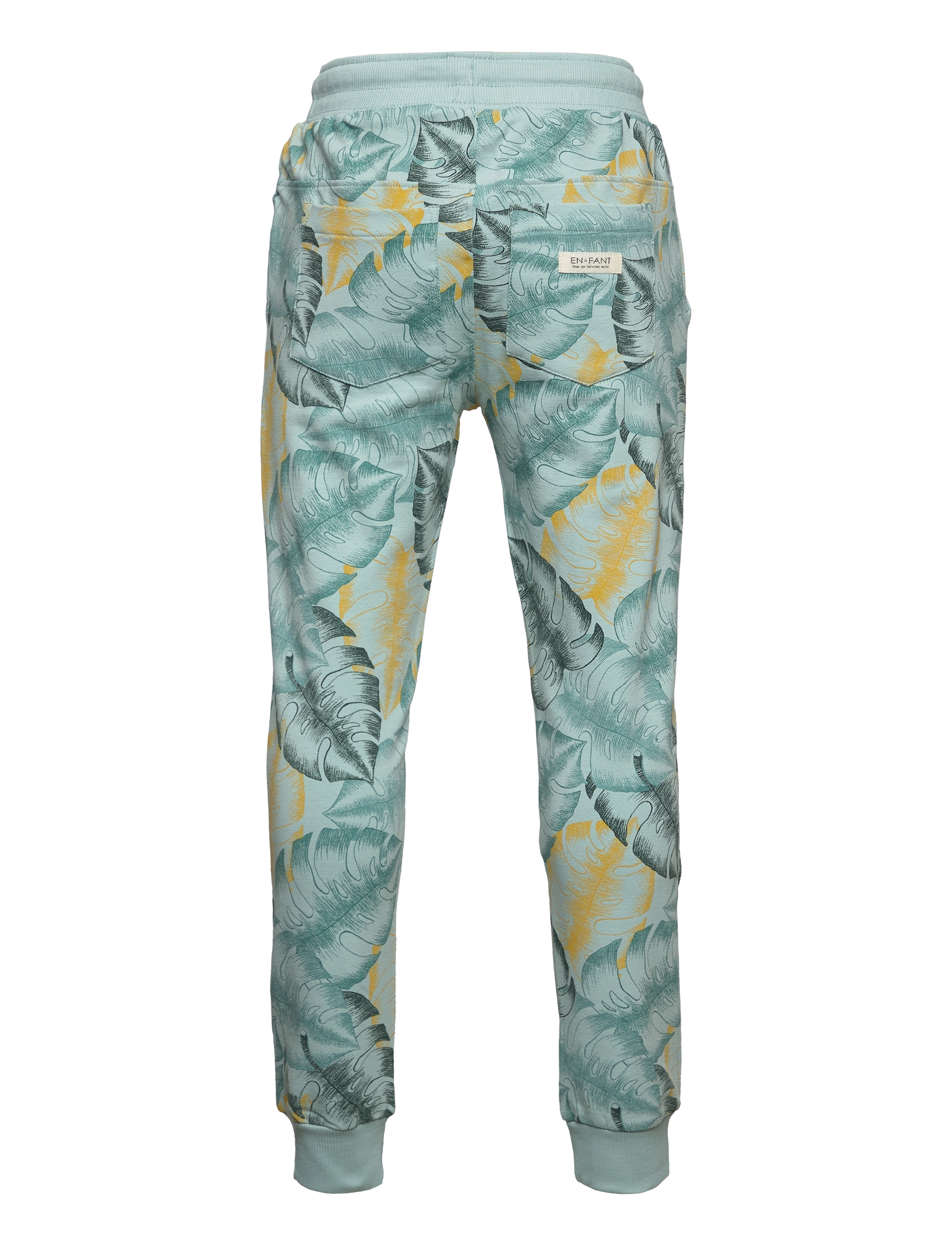 En Fant - Pants AOP Sweat - gray mist - 1