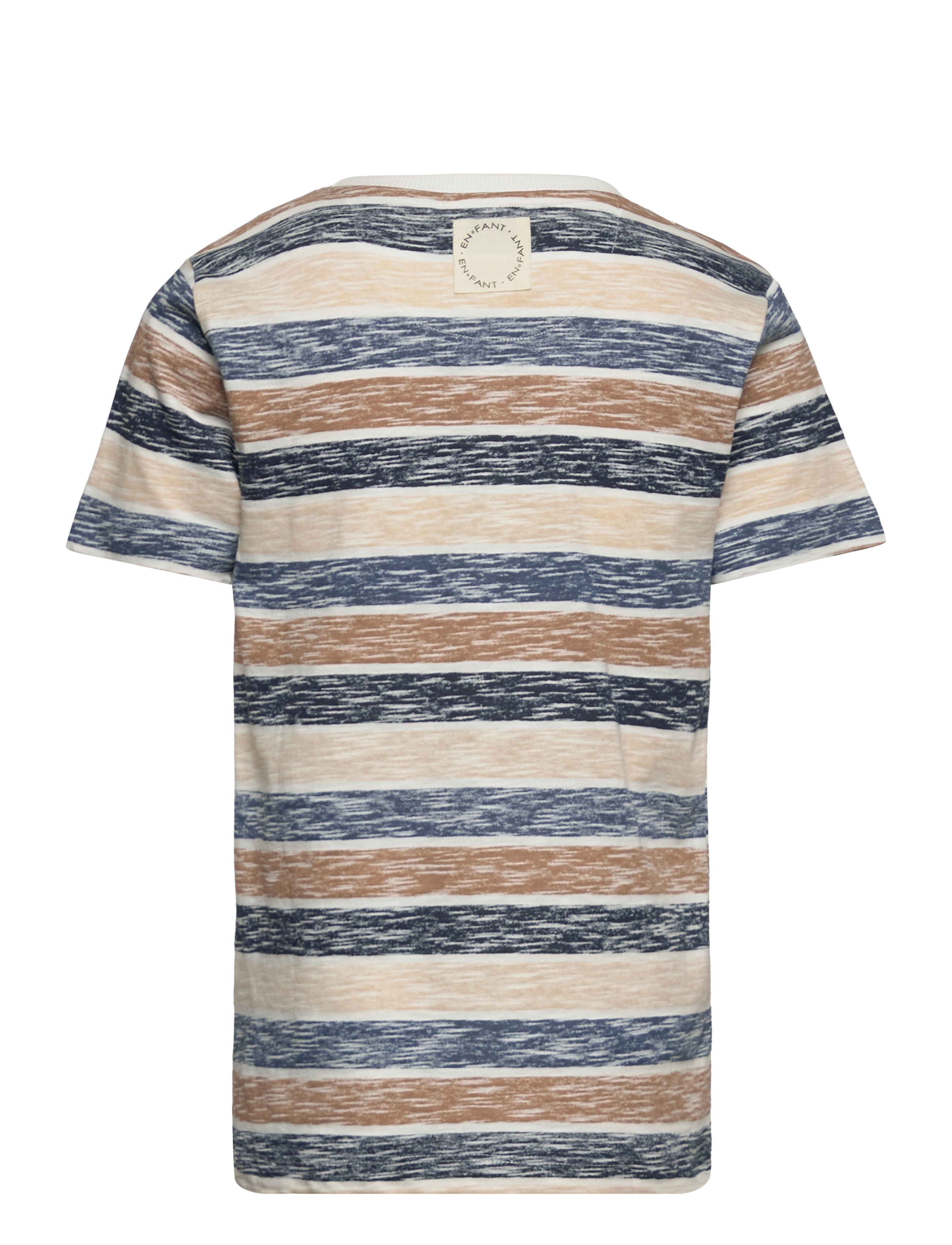 En Fant - T-Shirt SS Stripe - china blue - 1