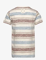 En Fant - T-shirt SS Stripe - kortermede t-skjorter - eggnog - 1
