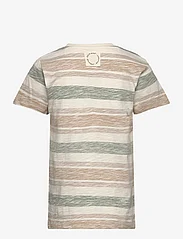En Fant - T-shirt SS Stripe - kortermede t-skjorter - sea spray - 1