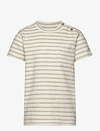 T-shirt SS Stripes - EGGNOG