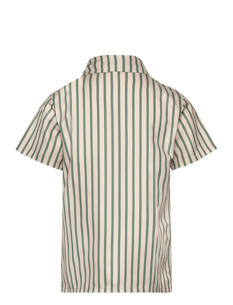 En Fant - Swim Shirt SS - bade-oberteile - cement - 1