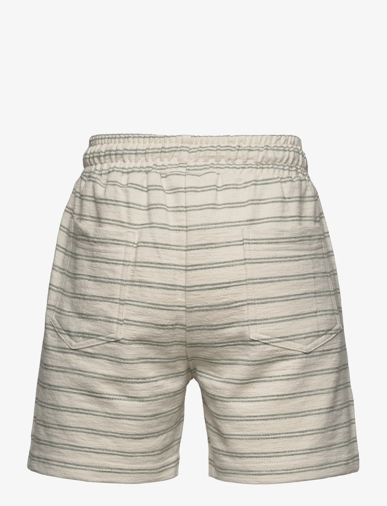 En Fant - Shorts Stripes - sweat shorts - eggnog - 1