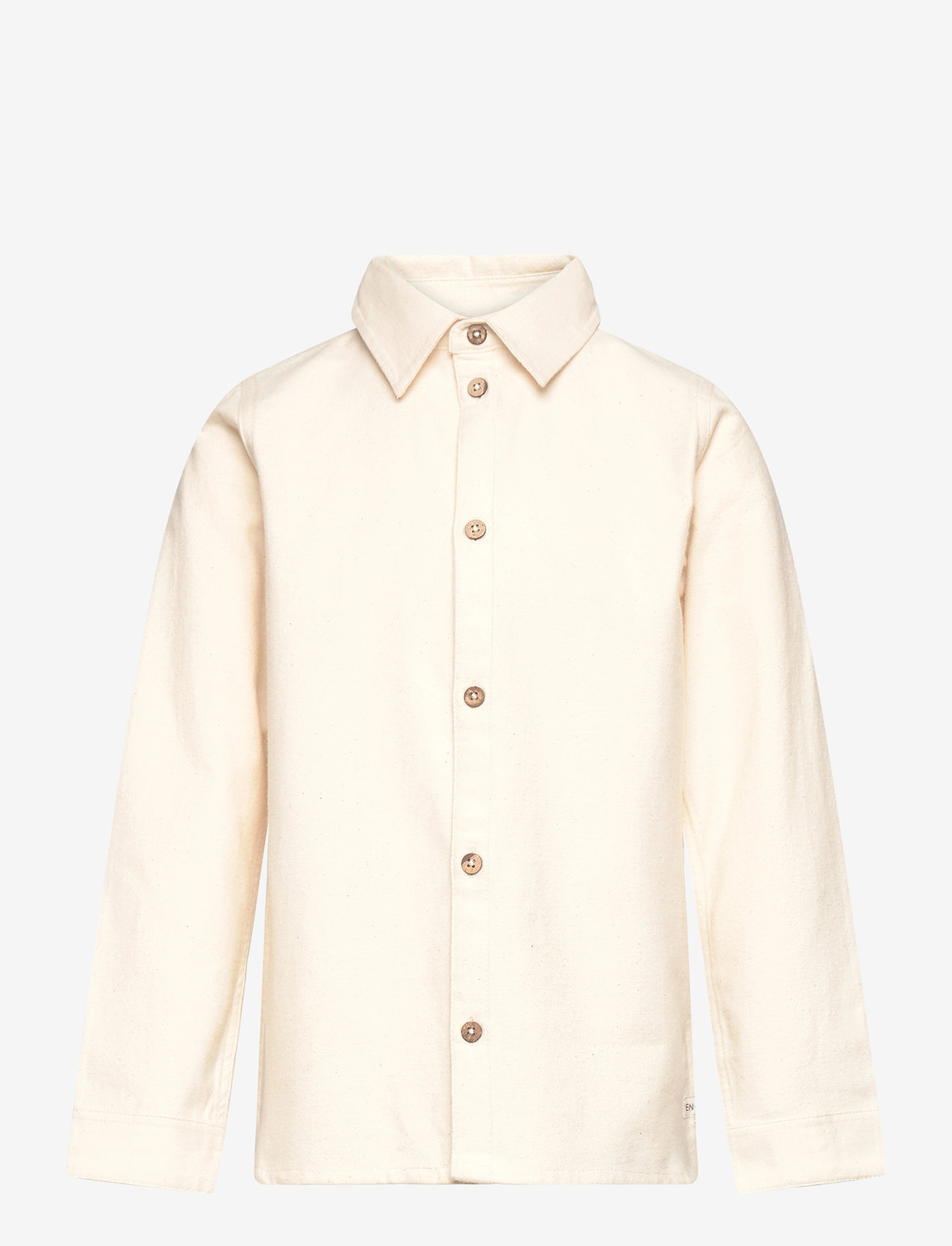 En Fant - Shirt LS Solid - långärmade skjortor - mother of pearl - 0