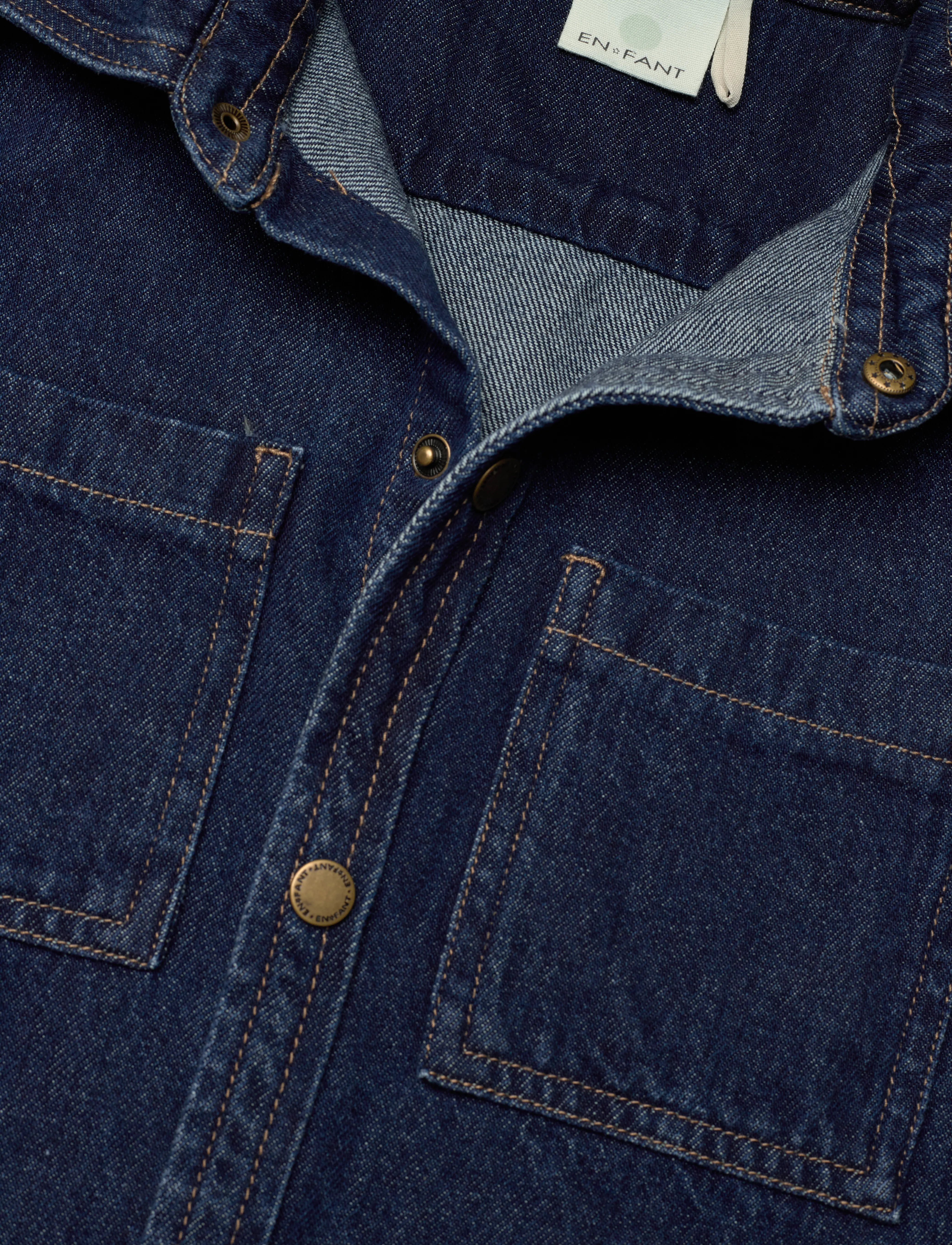 En Fant - Jacket Denim - dark blue denim - 2