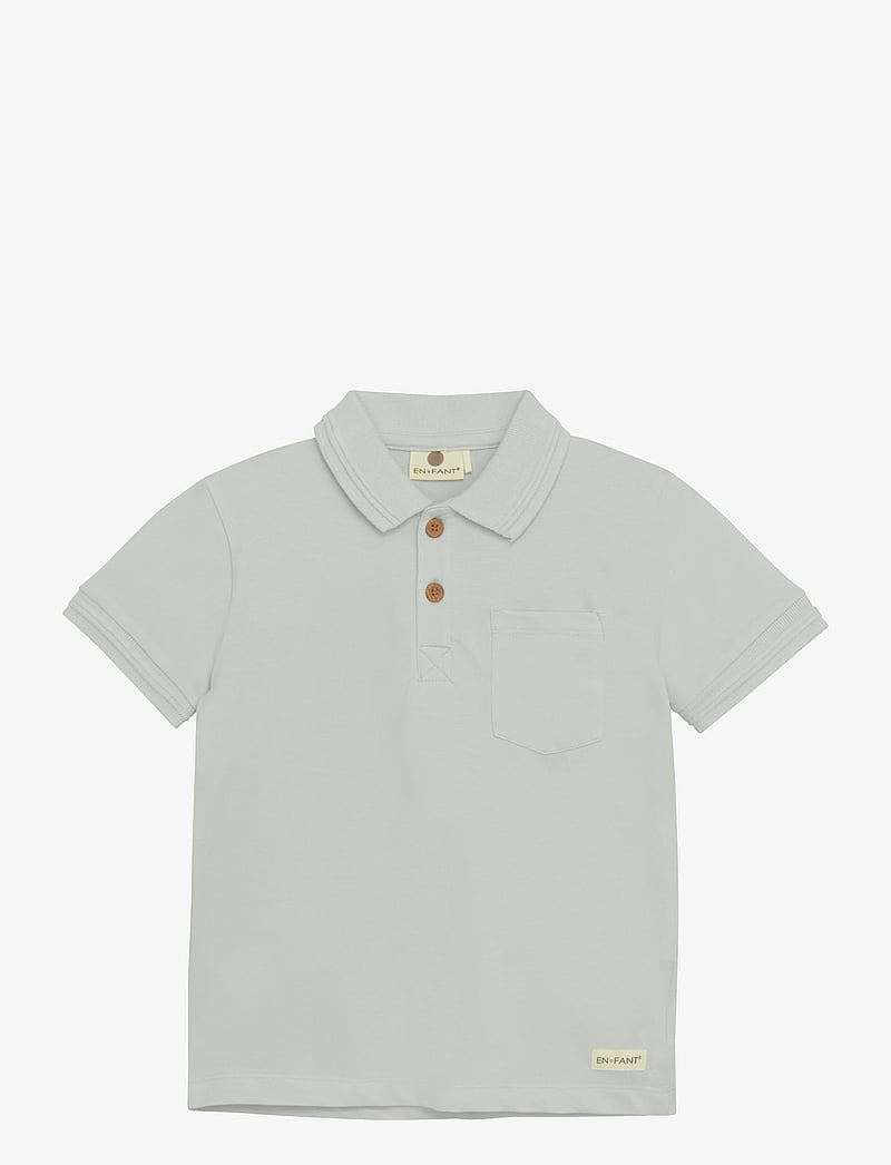En Fant - Polo SS - kurzärmelig - mercury - 0