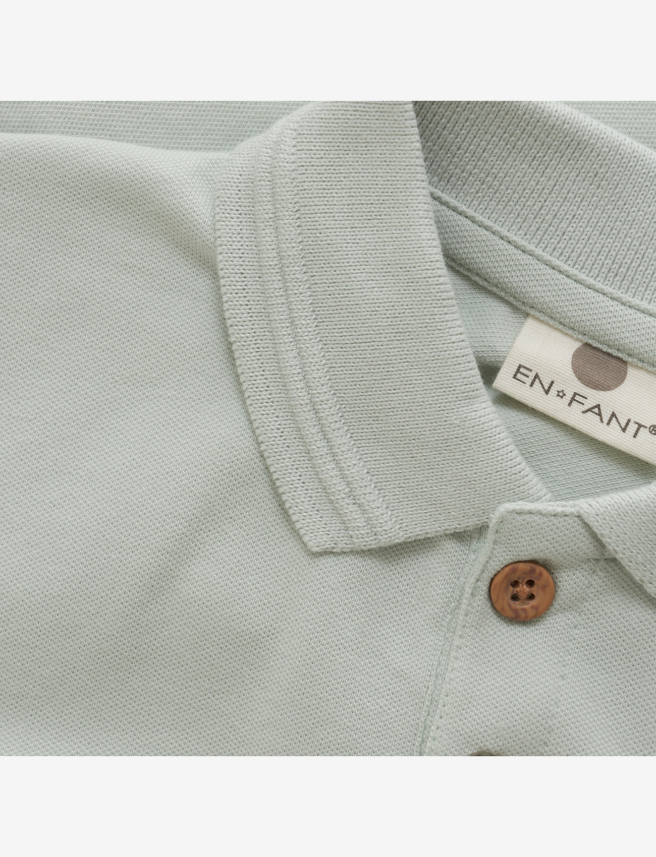 En Fant - Polo SS - kortärmade pikéer - mercury - 1