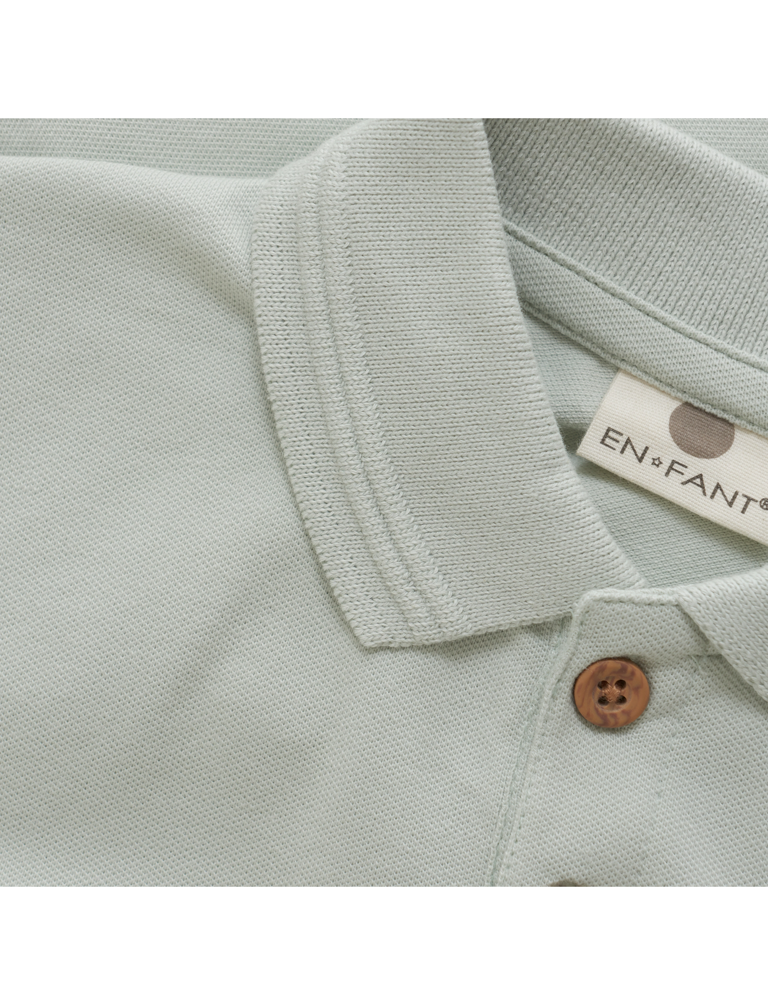 En Fant - Polo SS - mercury - 1