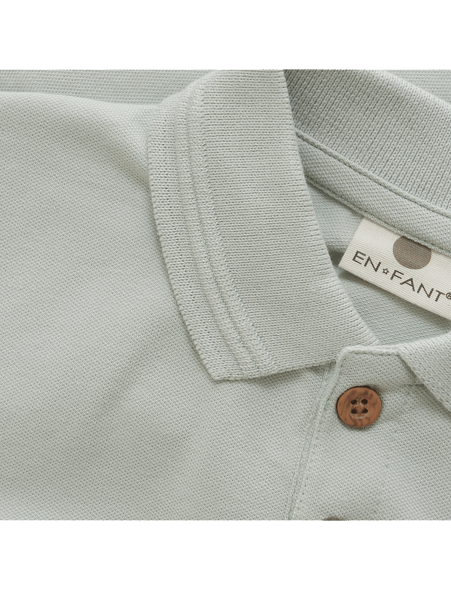 En Fant - Polo SS - polos à manches courtes - mercury - 1