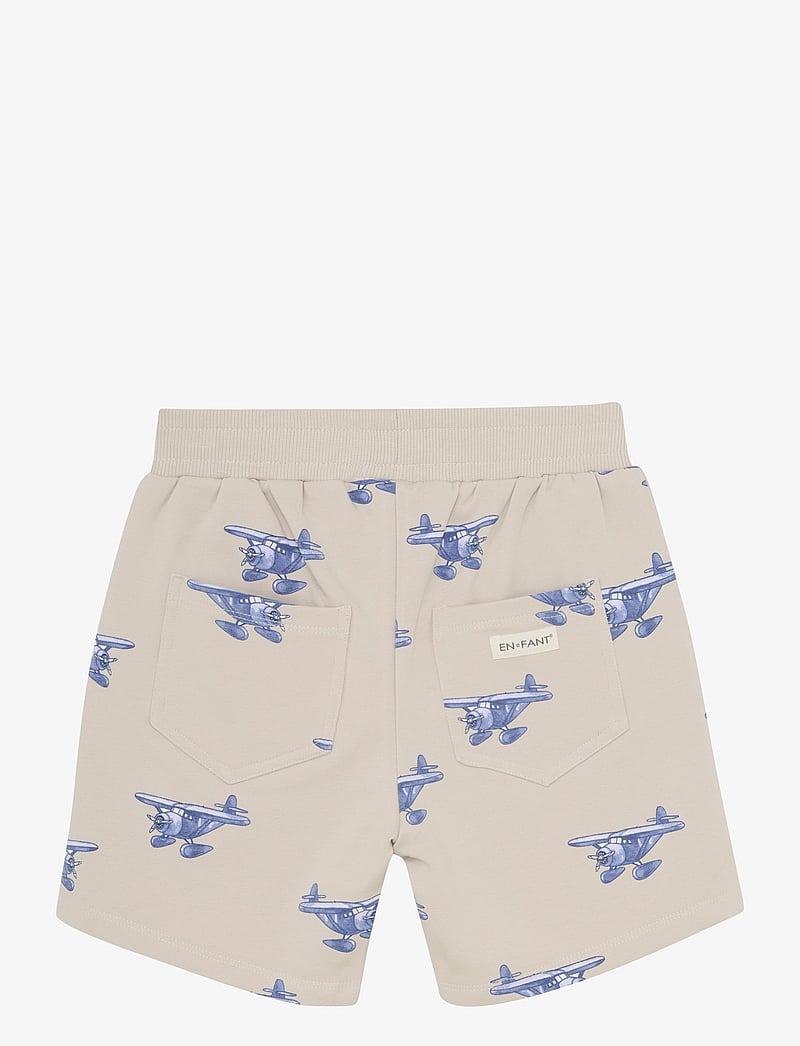 En Fant - Shorts Sweat AOP - sweatshorts - french oak - 1