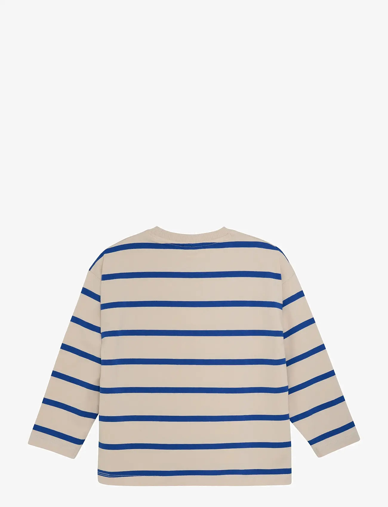 En Fant - T-shirt LS Stripe Oversize - langærmede t-shirts - mazarine blue - 1