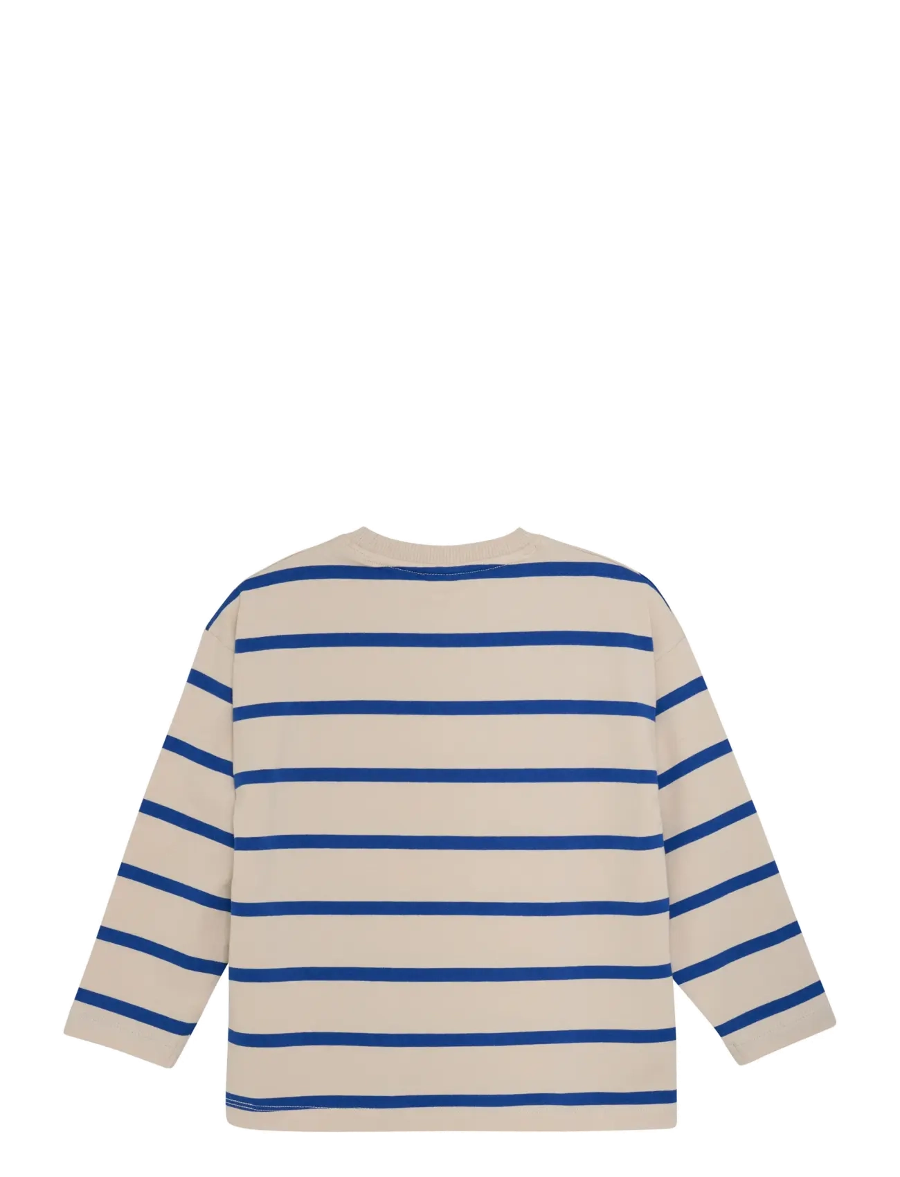 En Fant - T-shirt LS Stripe Oversize - długi rękaw - mazarine blue - 1