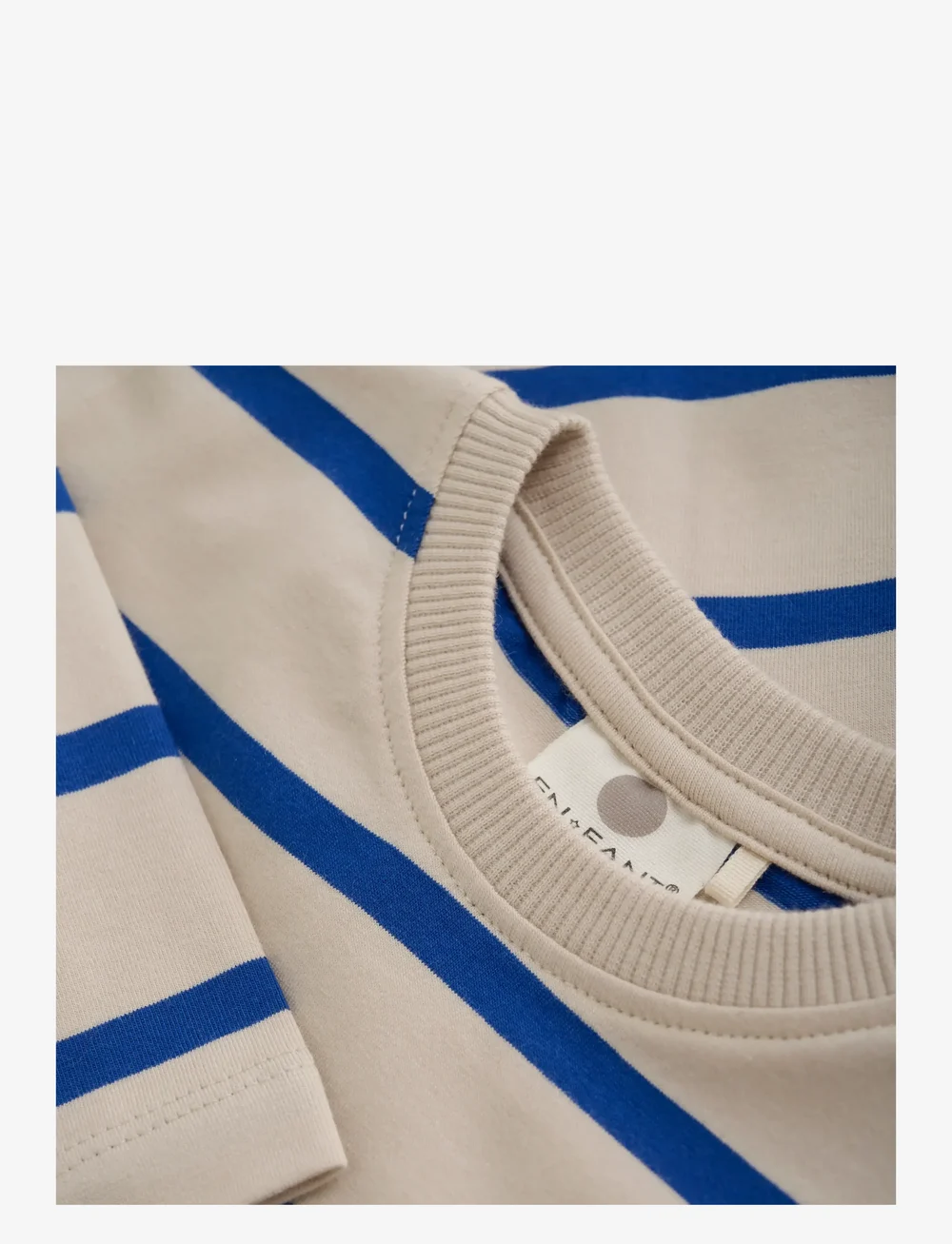 En Fant - T-shirt LS Stripe Oversize - langärmelig - mazarine blue - 2