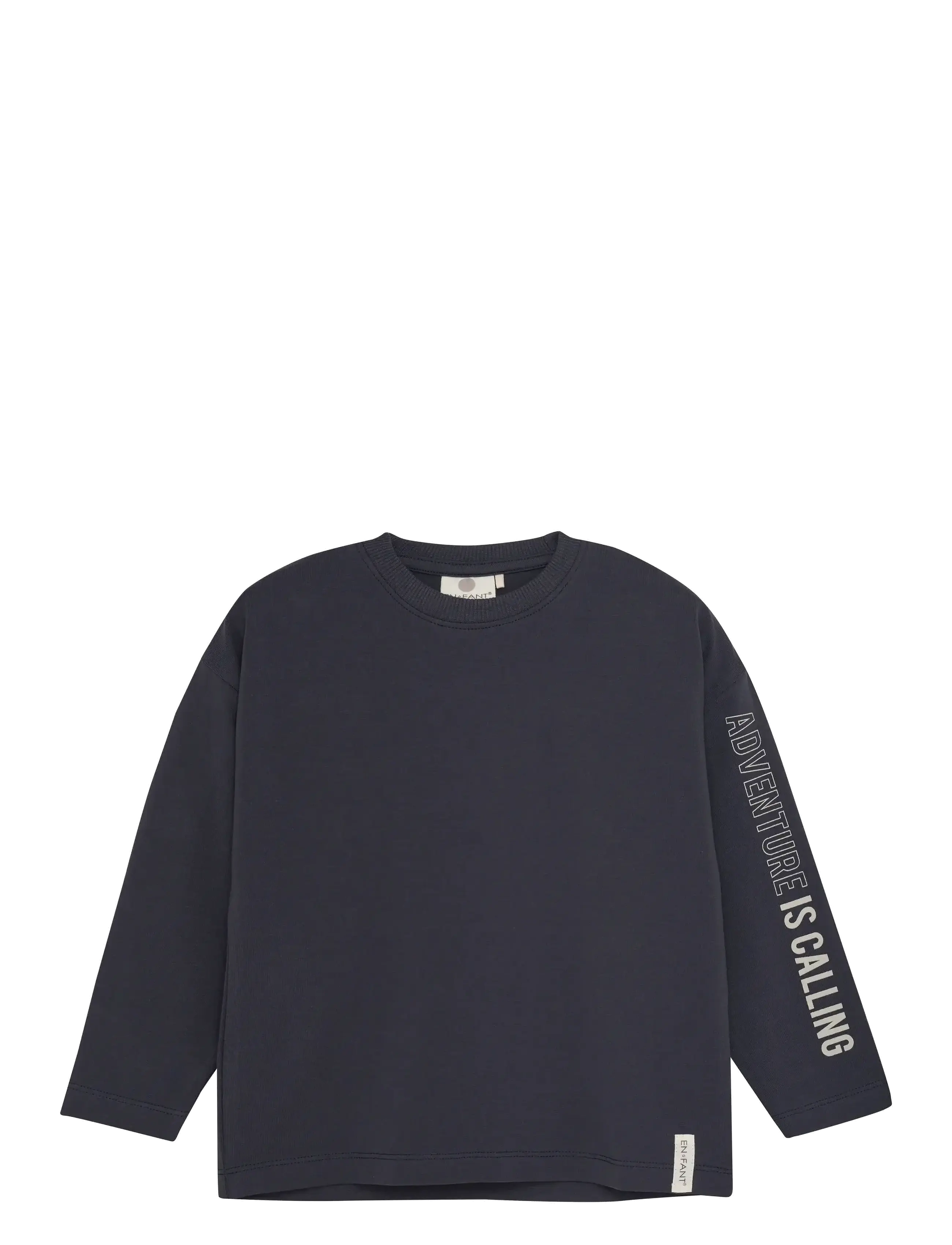 En Fant T-shirt LS Oversize - 4 for 3 - EBONY / navy
