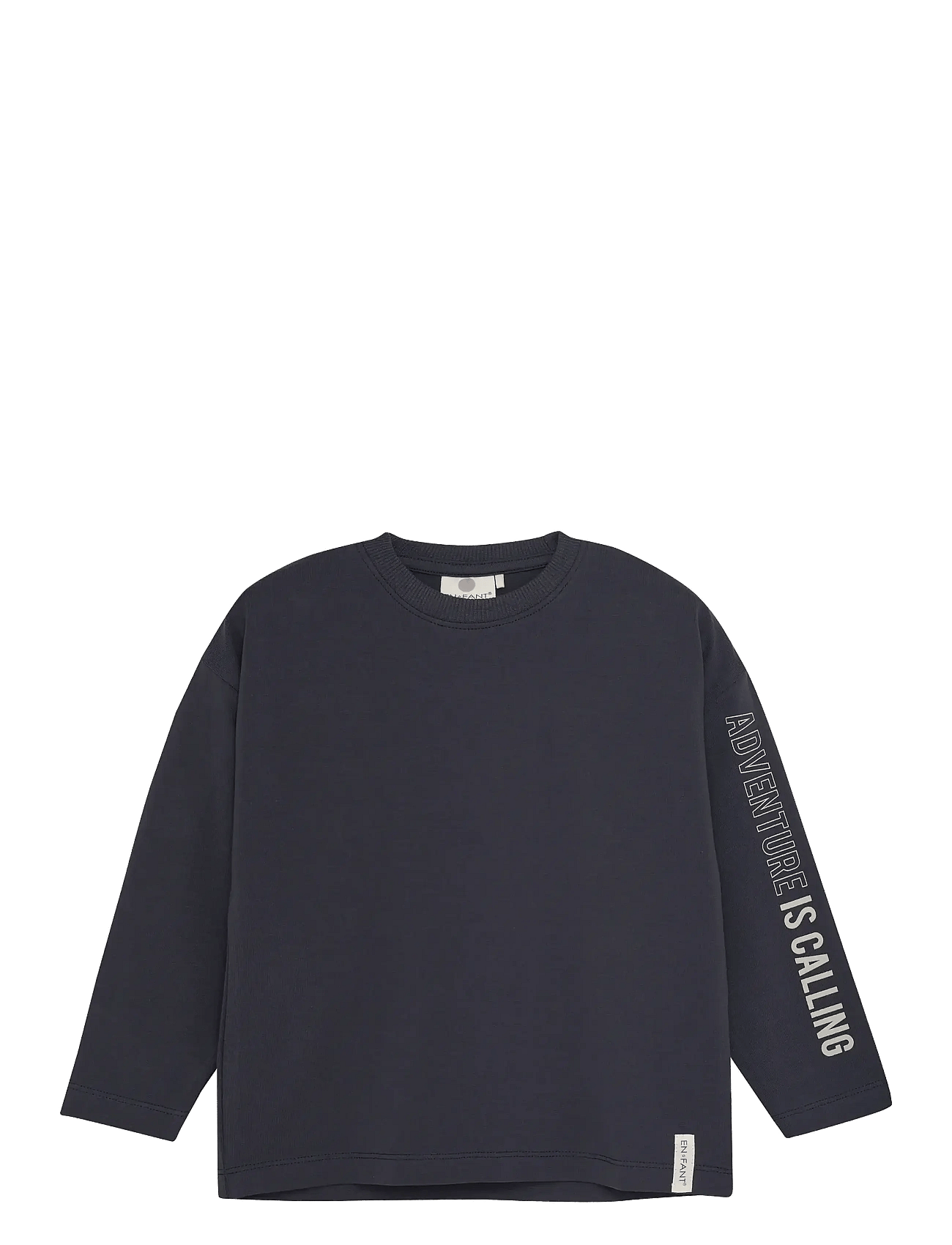 T-shirt LS Oversize - EBONY
