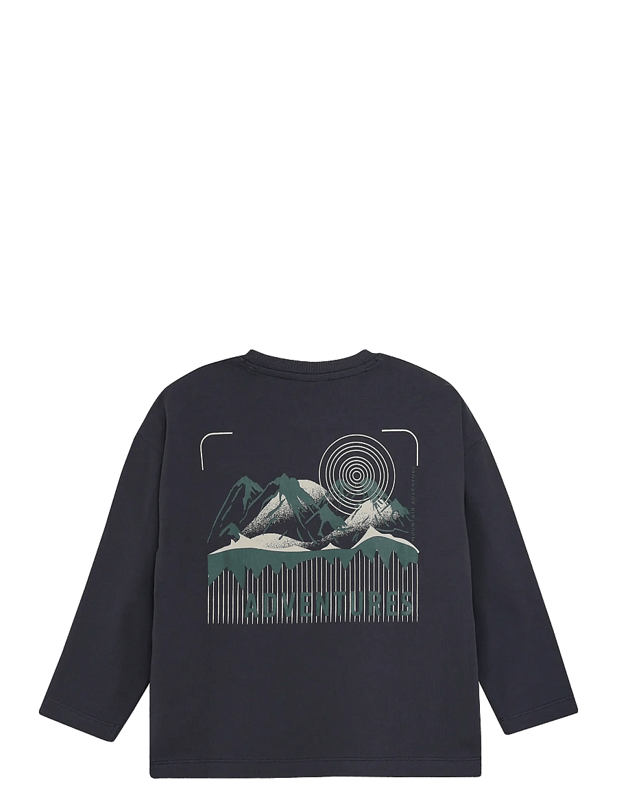 En Fant - T-shirt LS Oversize - langärmelig - ebony - 1