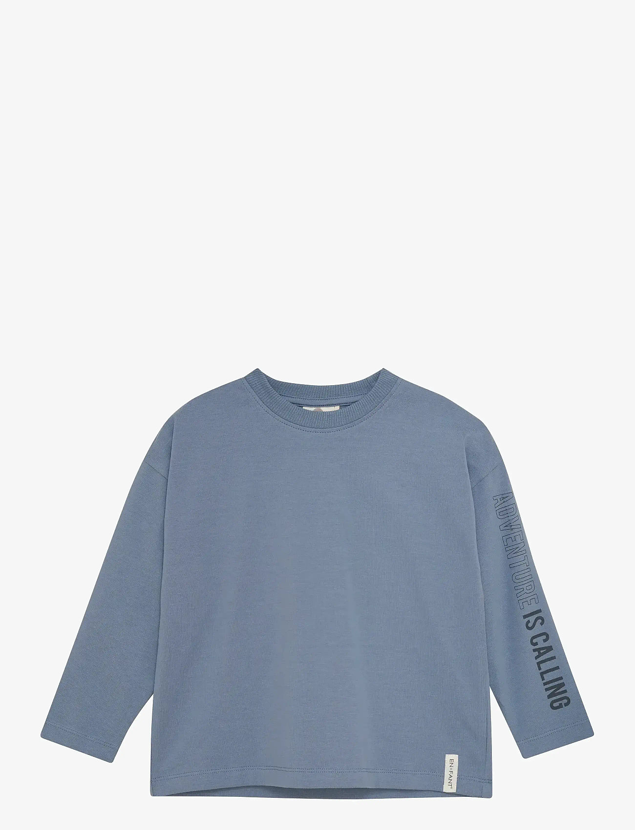 En Fant - T-shirt LS Oversize - långärmade t-shirts - flint stone - 0