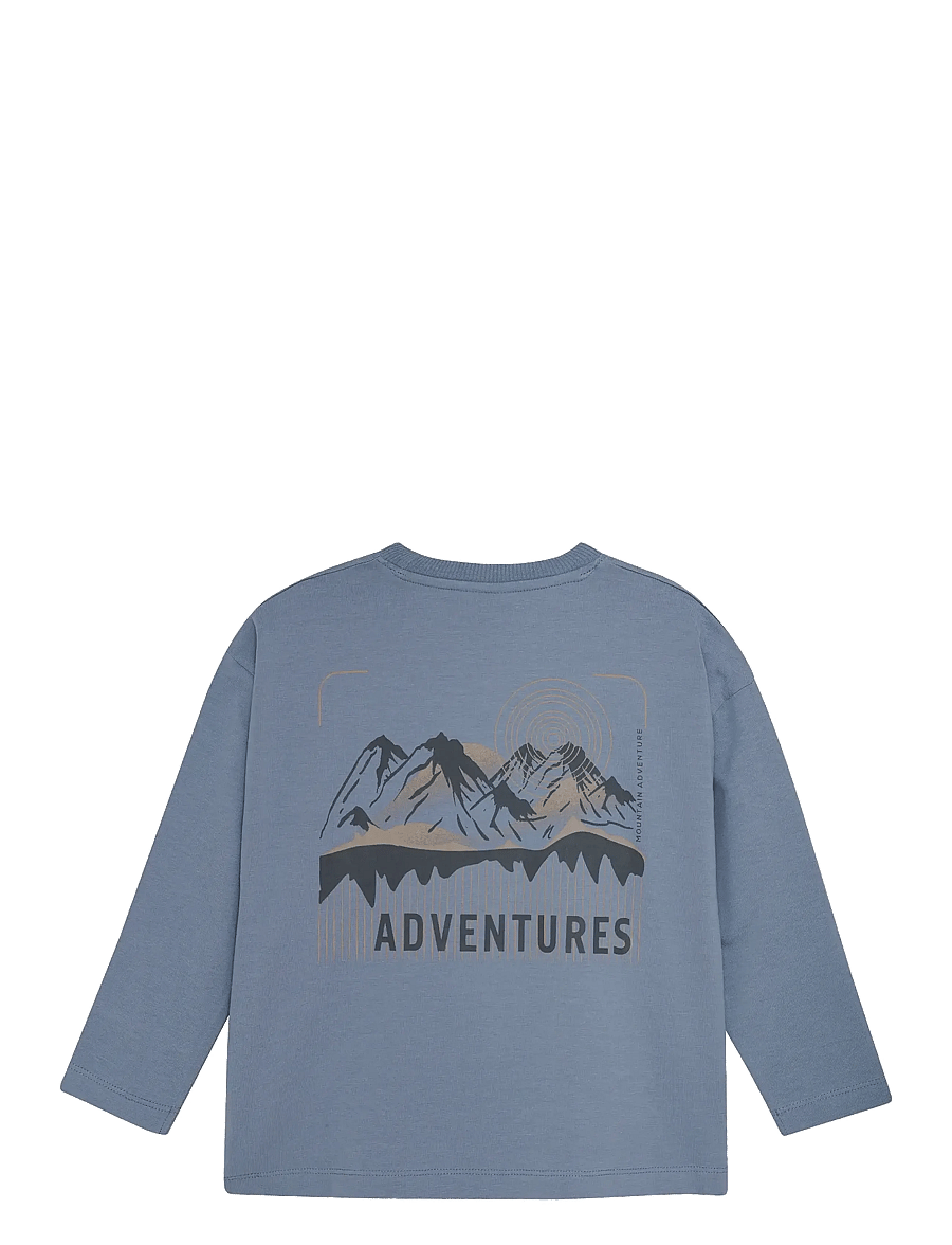 En Fant - T-shirt LS Oversize - langerma bolir - flint stone - 1