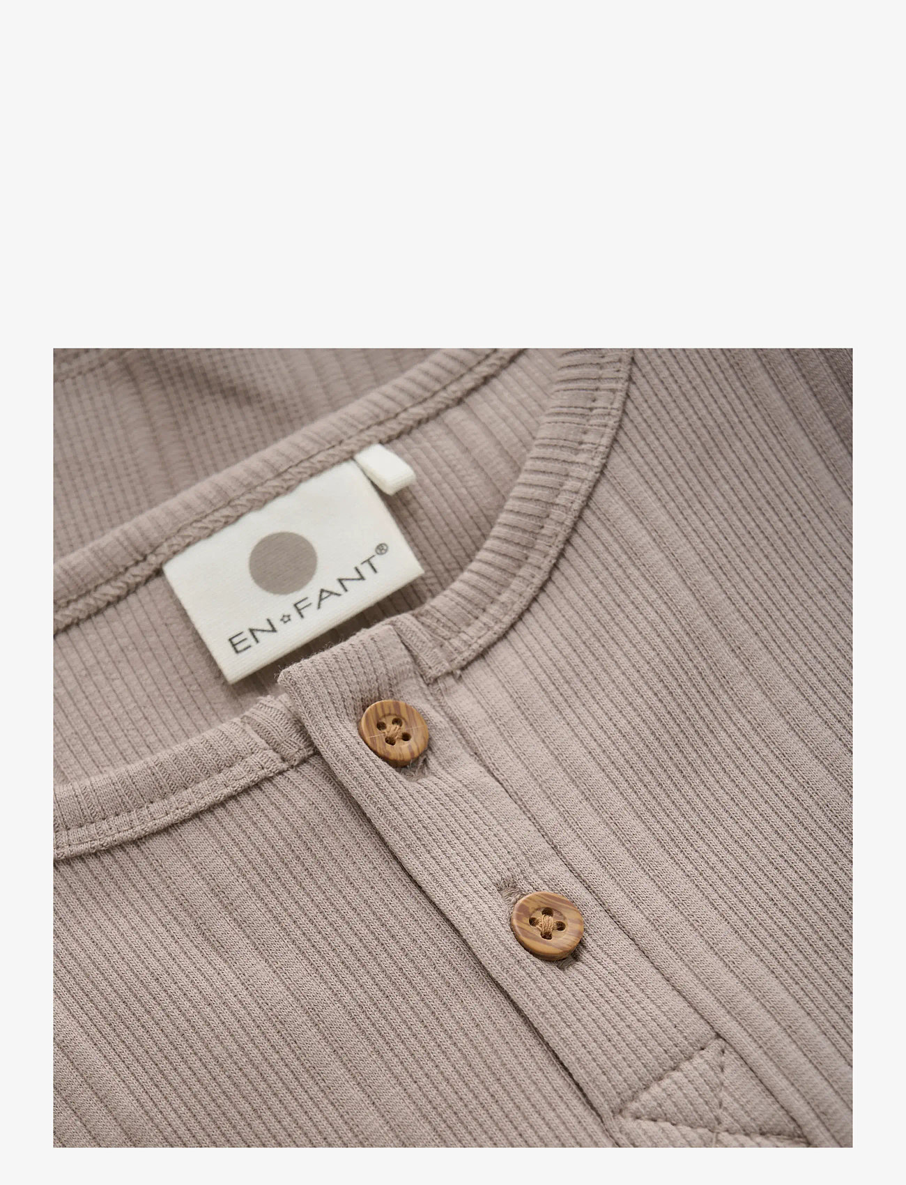 En Fant - T-shirt LS Rib - pikkade varrukatega t-särgid - fungi - 2