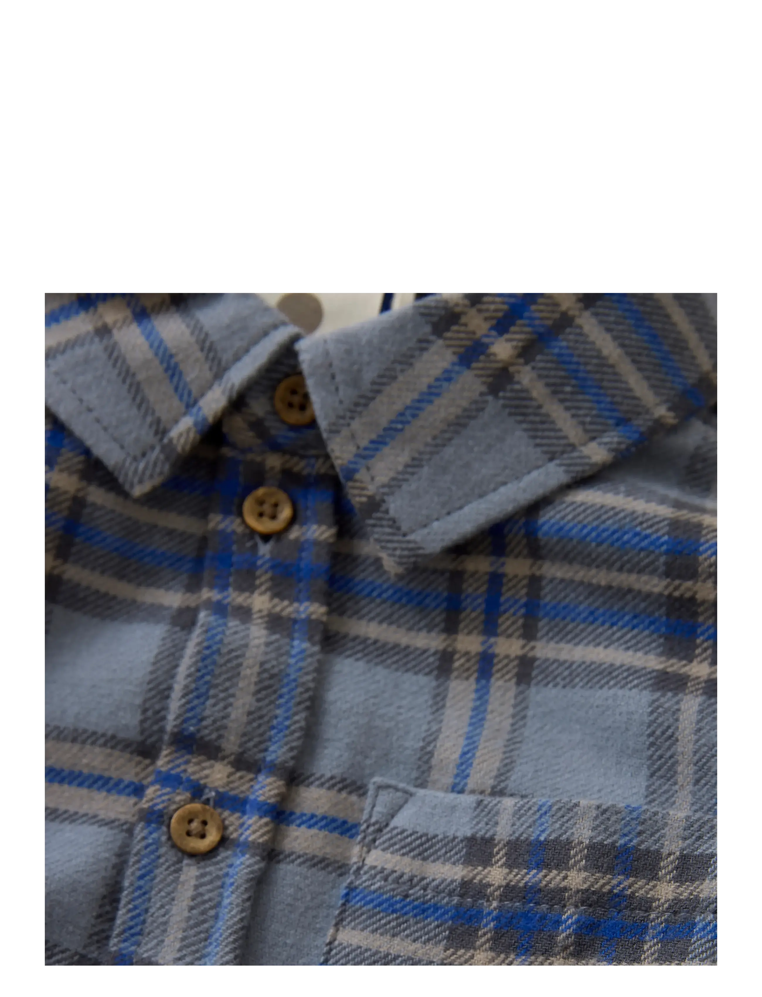 En Fant - Shirt LS Check - flint stone - 2