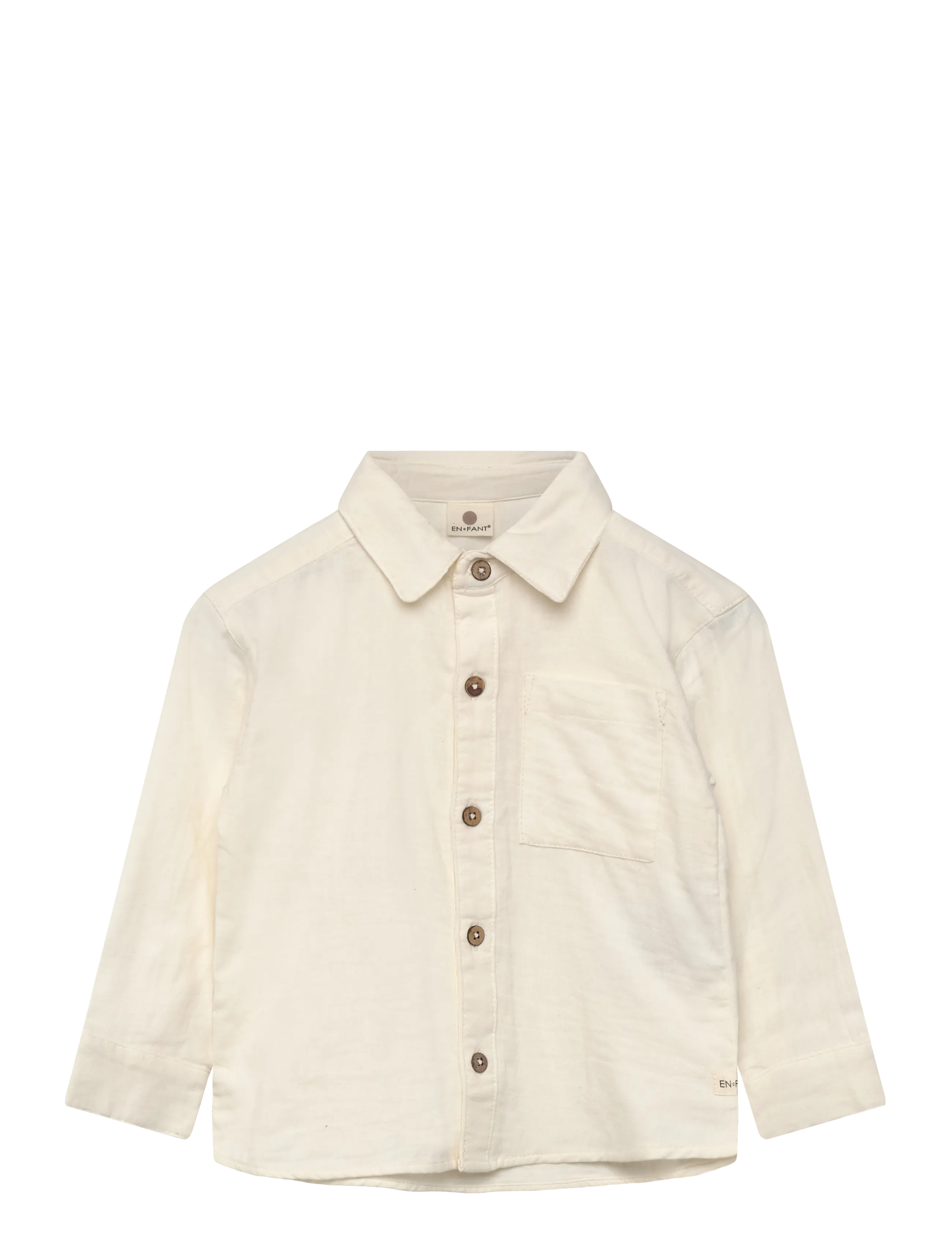 En Fant Shirt LS - Shirts - EGRET / cream
