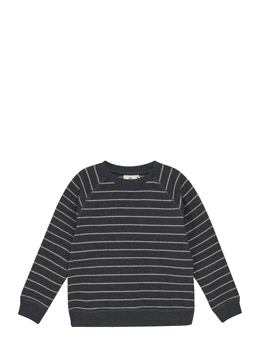 En Fant - Sweatshirt Stripe - dressipluusid - ebony - 0