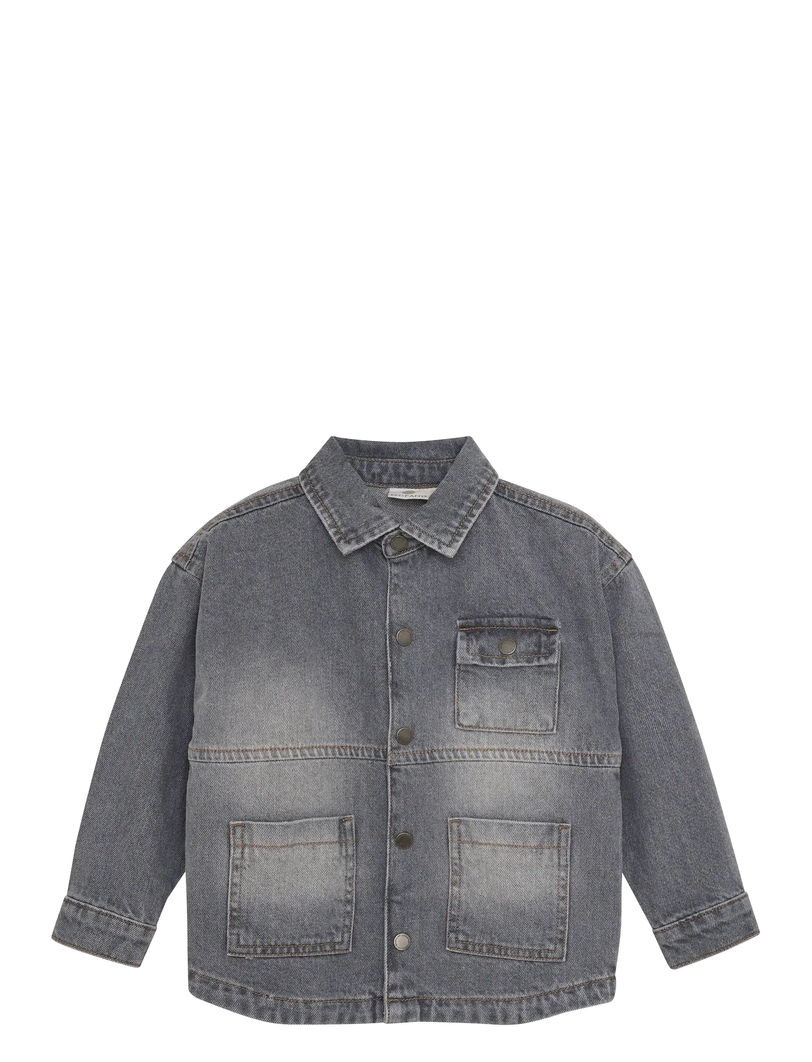 Jacket Denim - LIGHT GREY DENIM