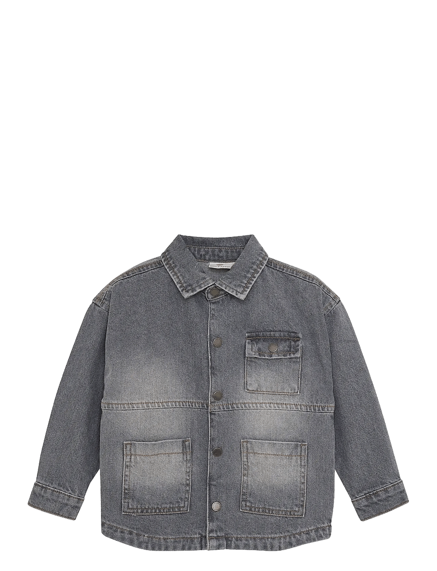 En Fant - Jacket Denim - pikkade varrukatega särgid - light grey denim - 1