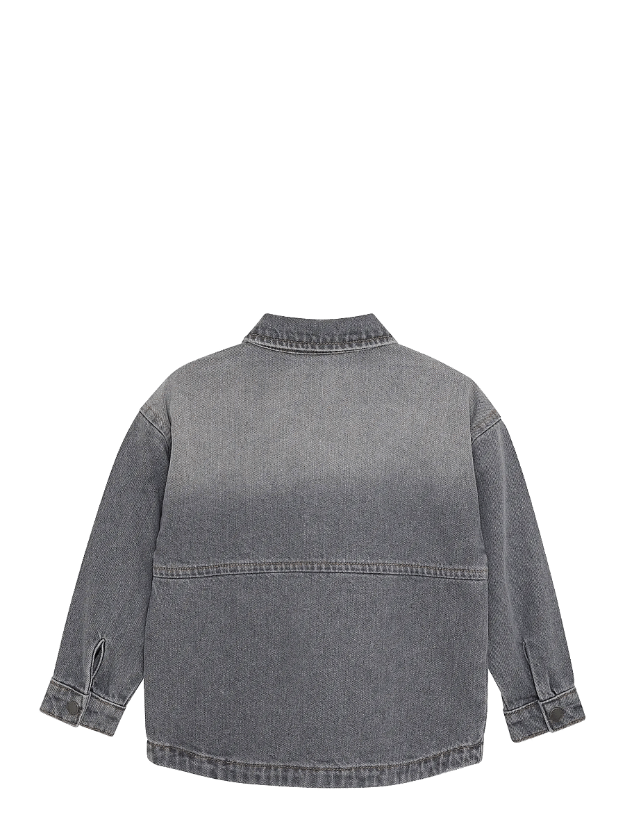 En Fant - Jacket Denim - pikkade varrukatega särgid - light grey denim - 2