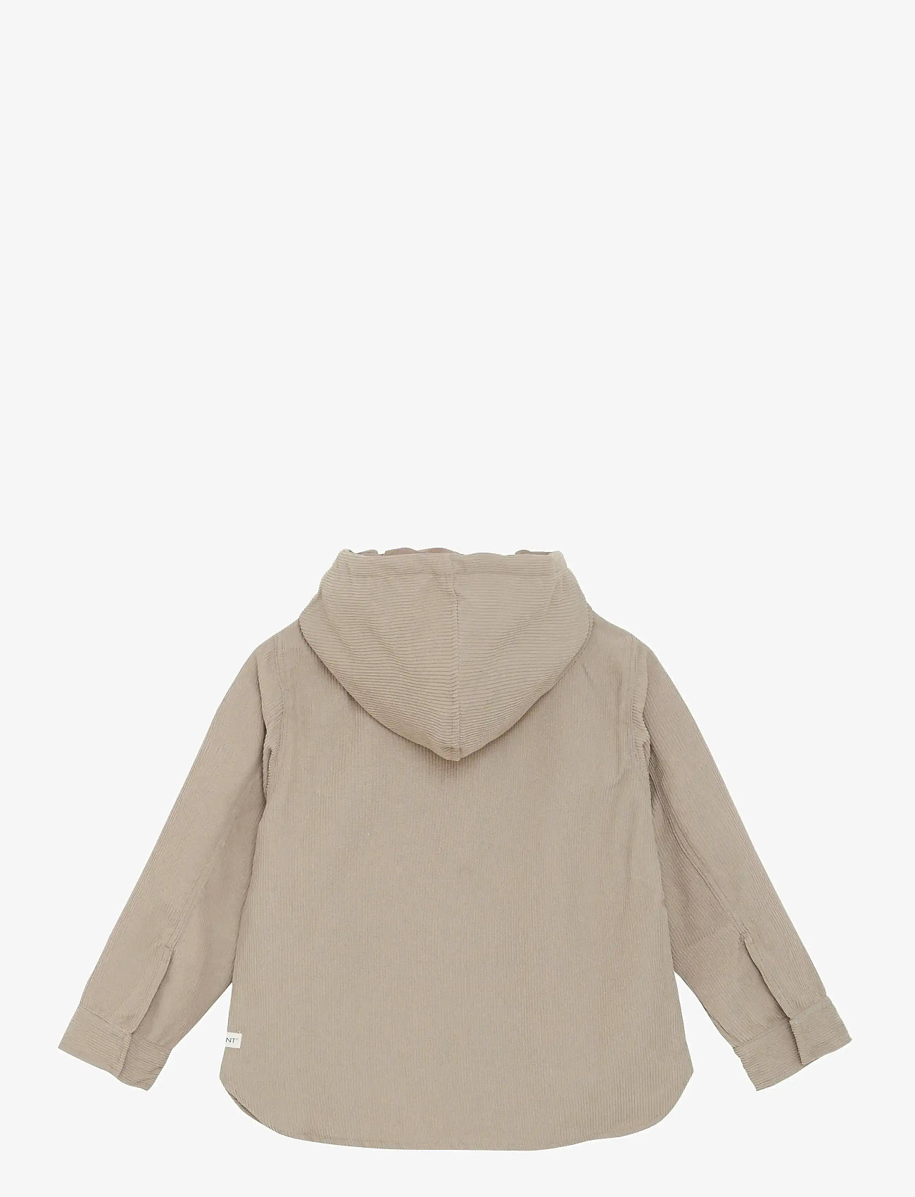 En Fant - Shirt w. Hood Corduroy - teksa ja velvet - fungi - 1