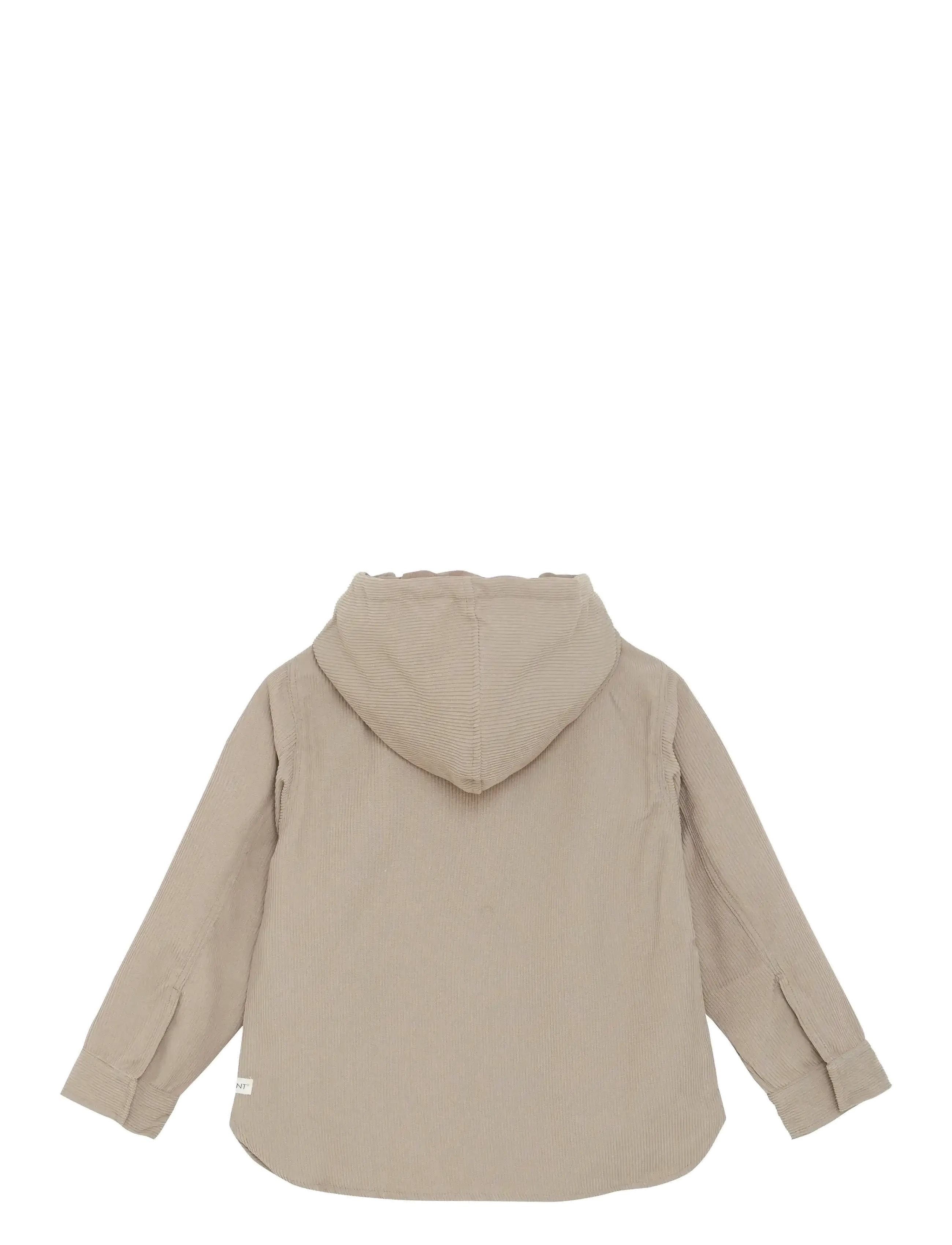 En Fant - Shirt w. Hood Corduroy - fungi - 1