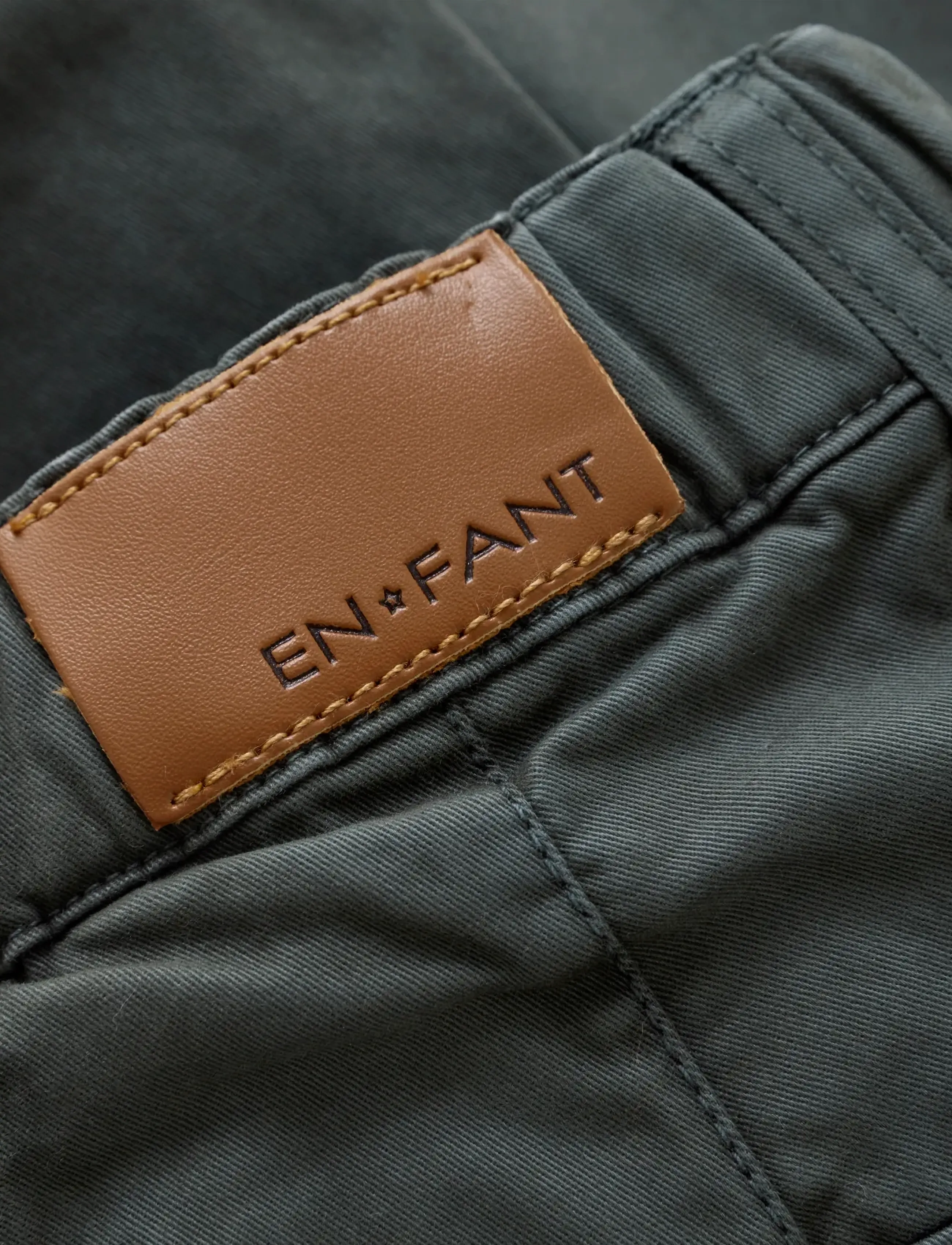 En Fant - Pants Woven - balsam green - 2