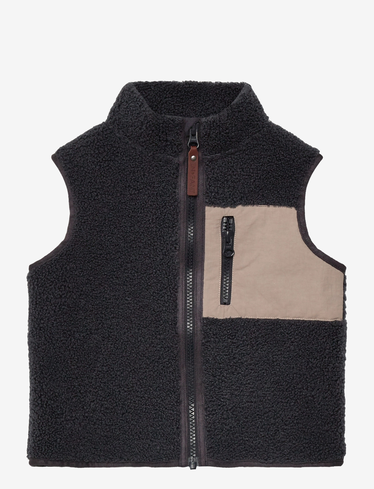 En Fant - Waistcoat Teddy - shop efter alder - ebony - 0