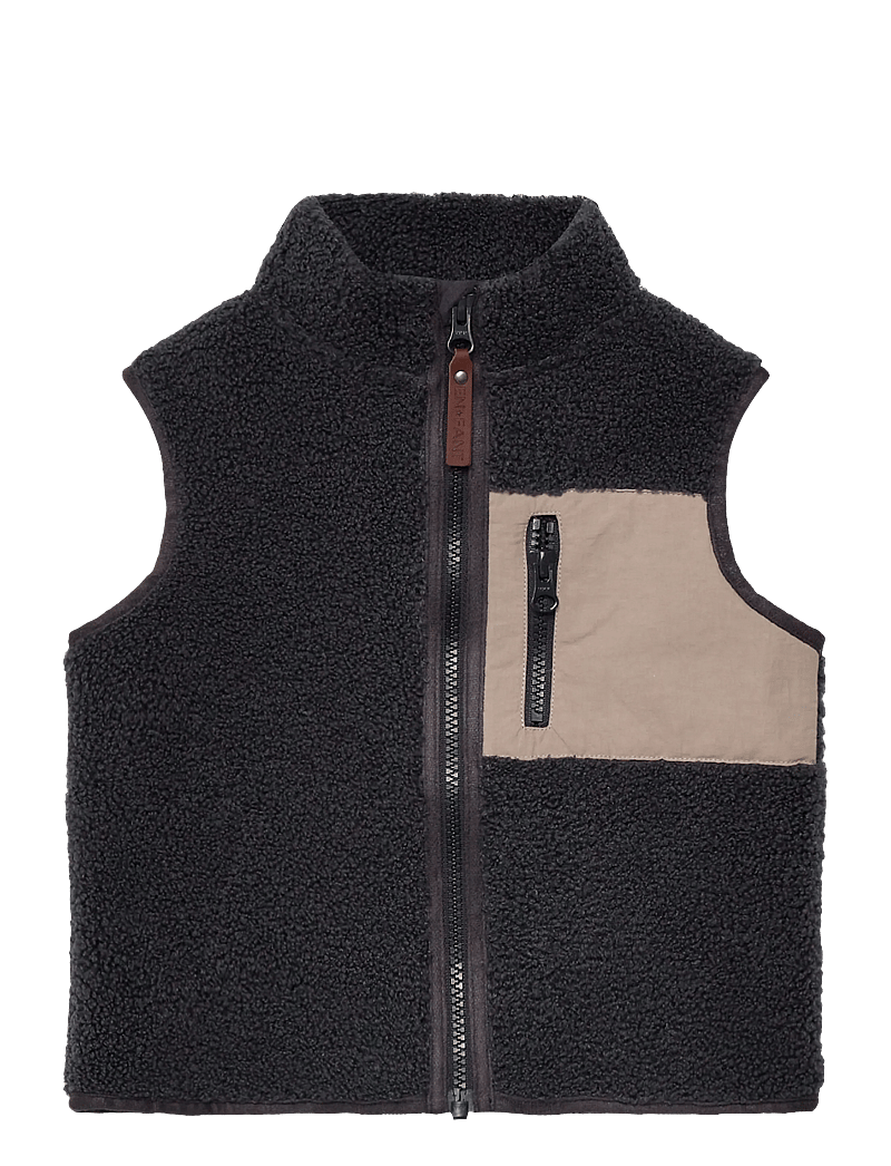 En Fant - Waistcoat Teddy - shop efter alder - ebony - 0