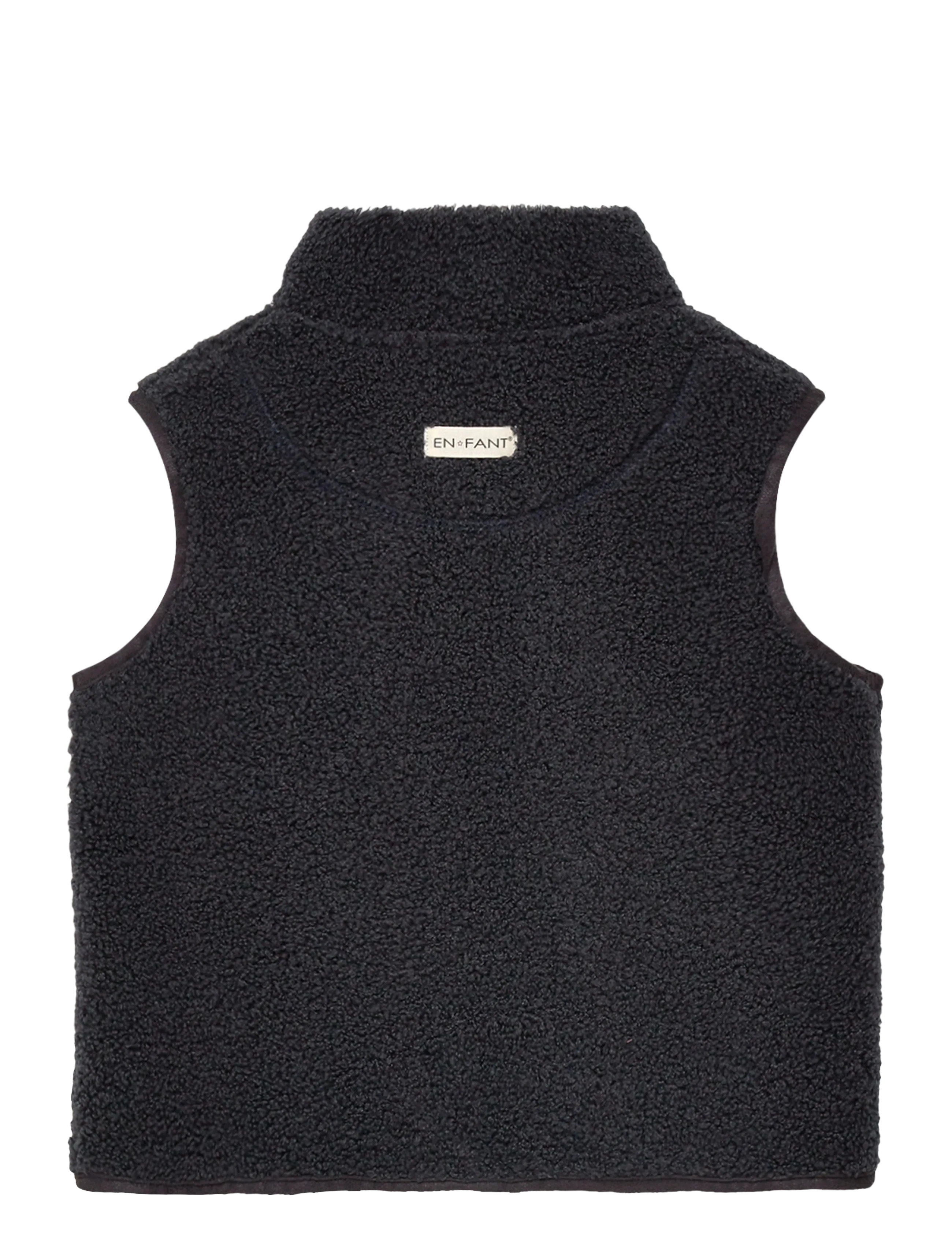 En Fant - Waistcoat Teddy - ebony - 1
