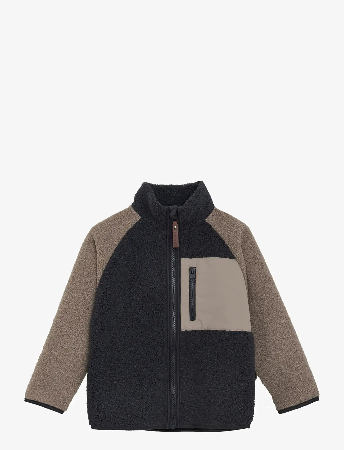 En Fant - Jacket Teddy - ebony - 0