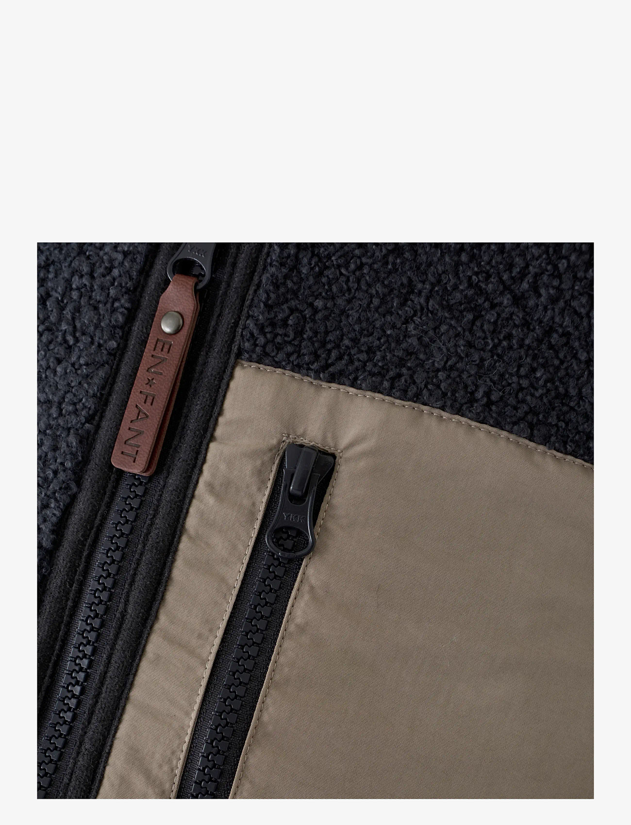 En Fant - Jacket Teddy - ebony - 2