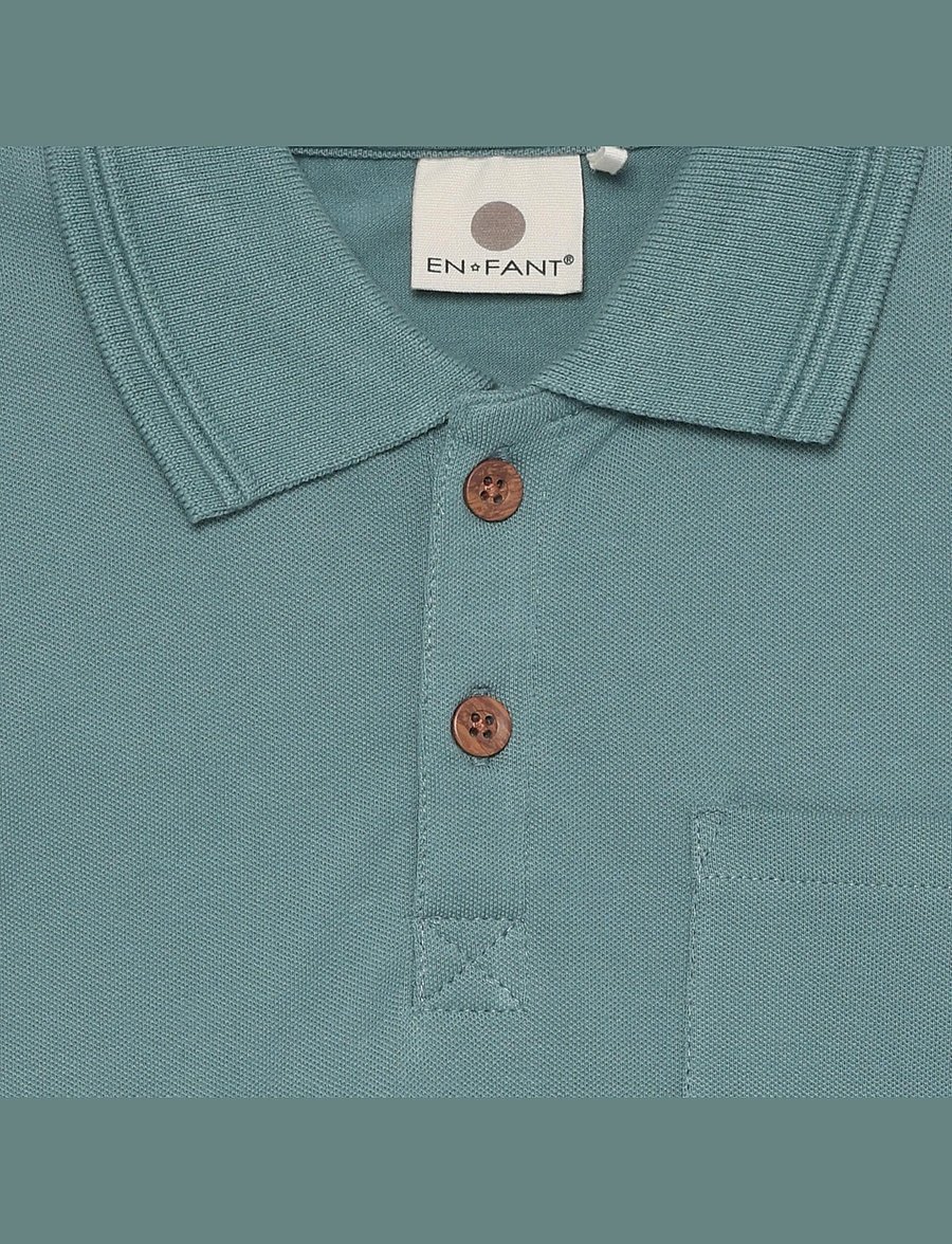 En Fant - Polo SS - short-sleeved polos - citadel - 2