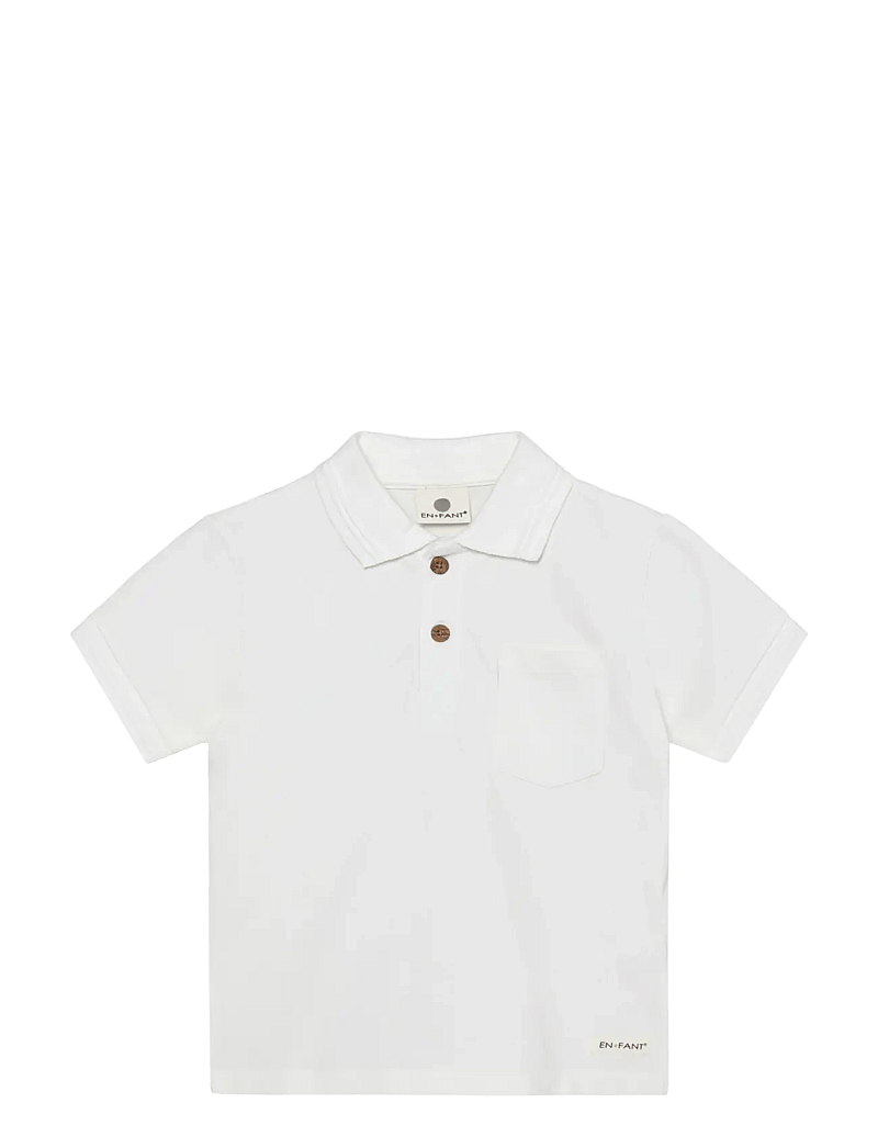 En Fant - Polo SS - kortärmade pikéer - egret - 0