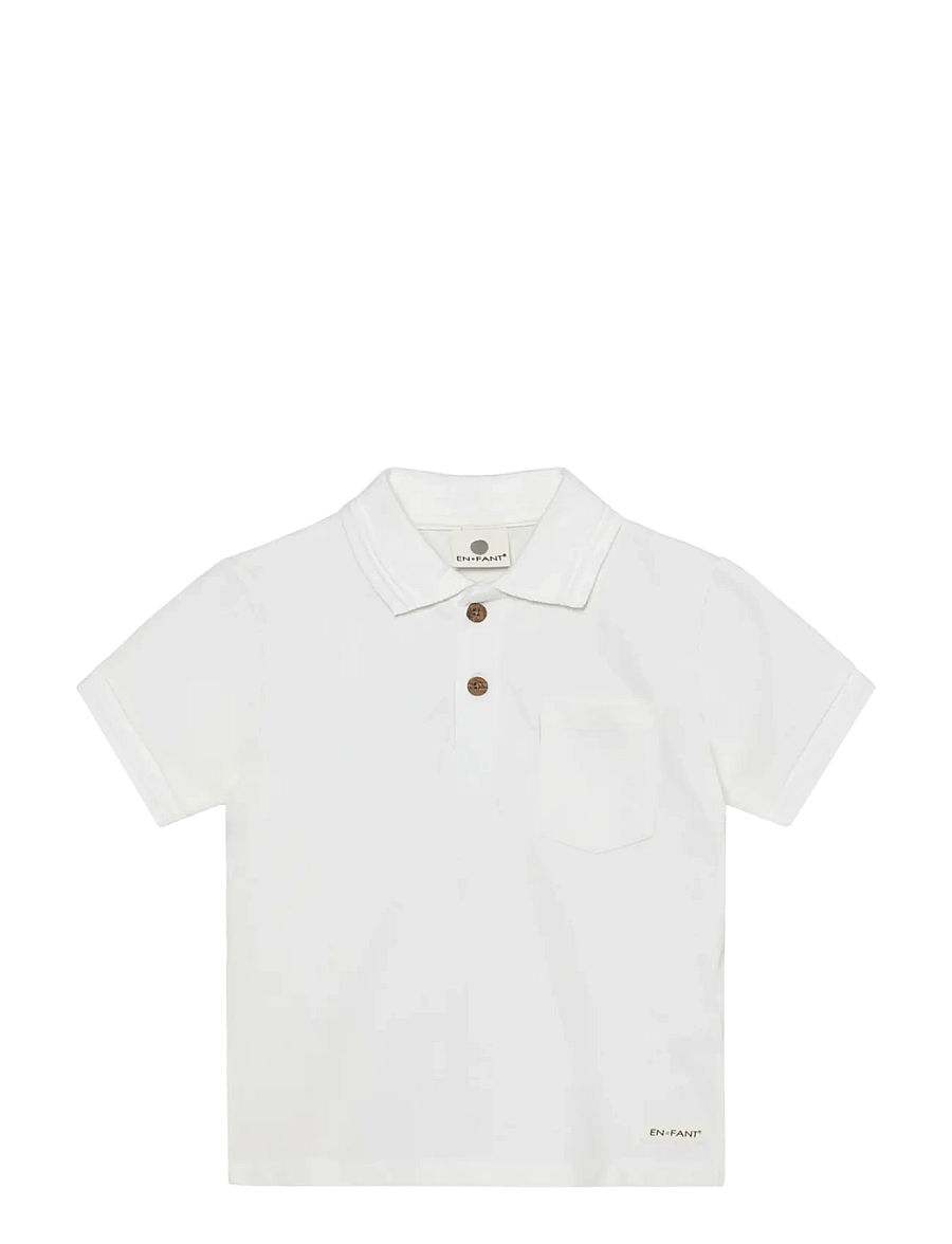 En Fant - Polo SS - kurzärmelig - egret - 0